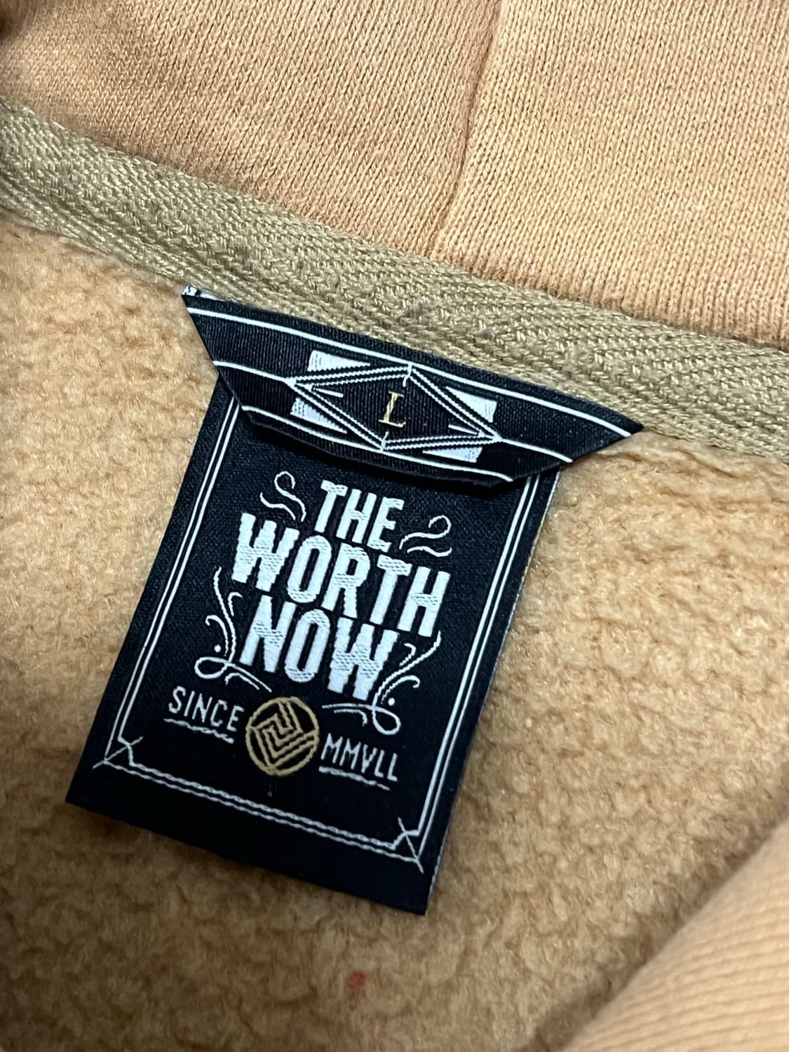 (L) TWN 카멜 후드티 상품이미지3