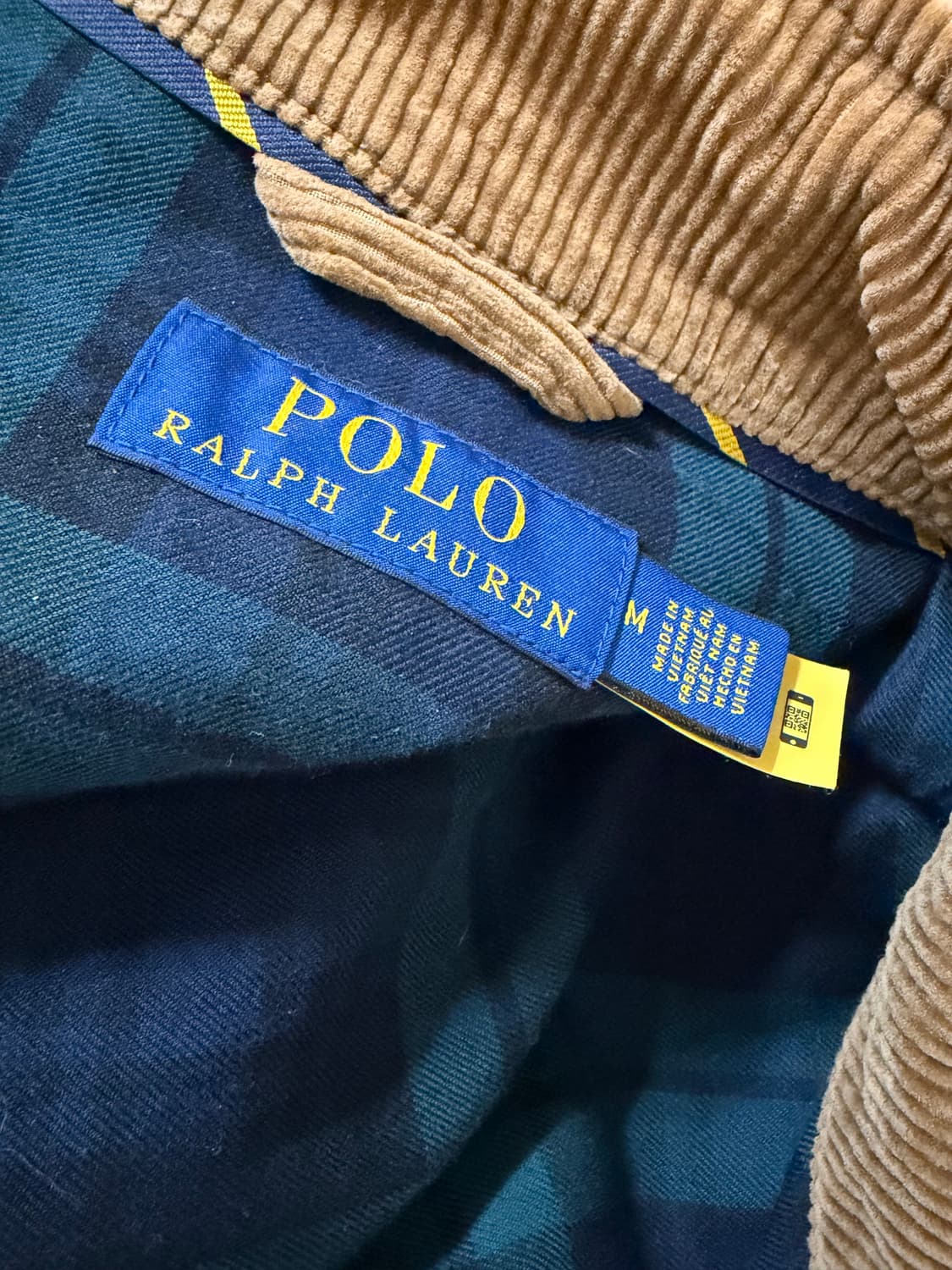 [M] 폴로 랄프로렌 코듀로이 바라쿠다 자켓 베이지 상품이미지4