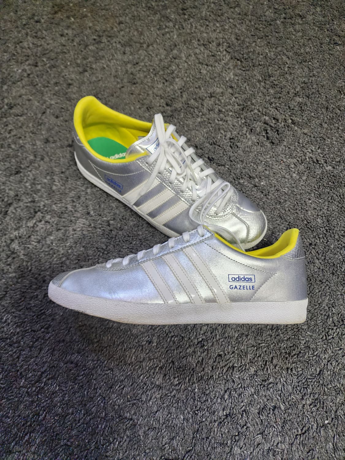 아디다스 가젤 실버   255사이즈 상품이미지1