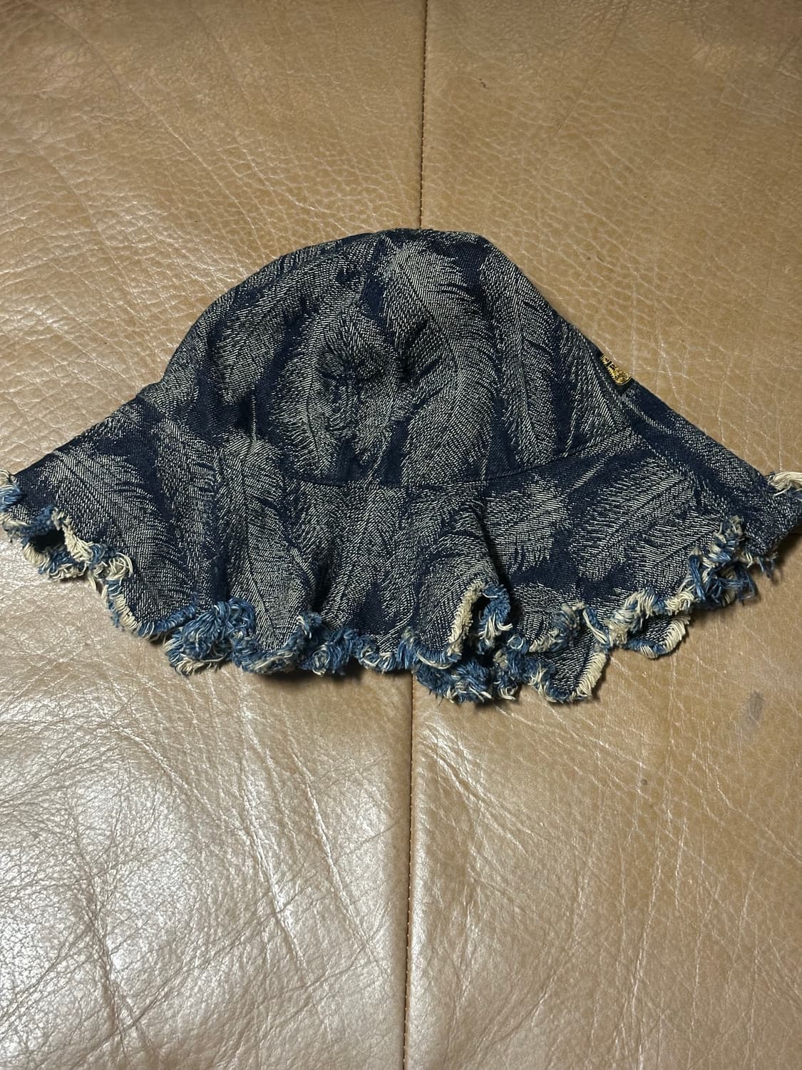 캐피탈 페더 데님 버킷햇 navy (os) 상품이미지3