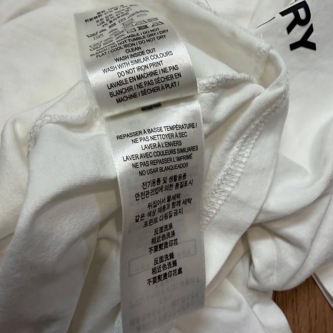 버버리 TB 로고 반팔 티 상품이미지5