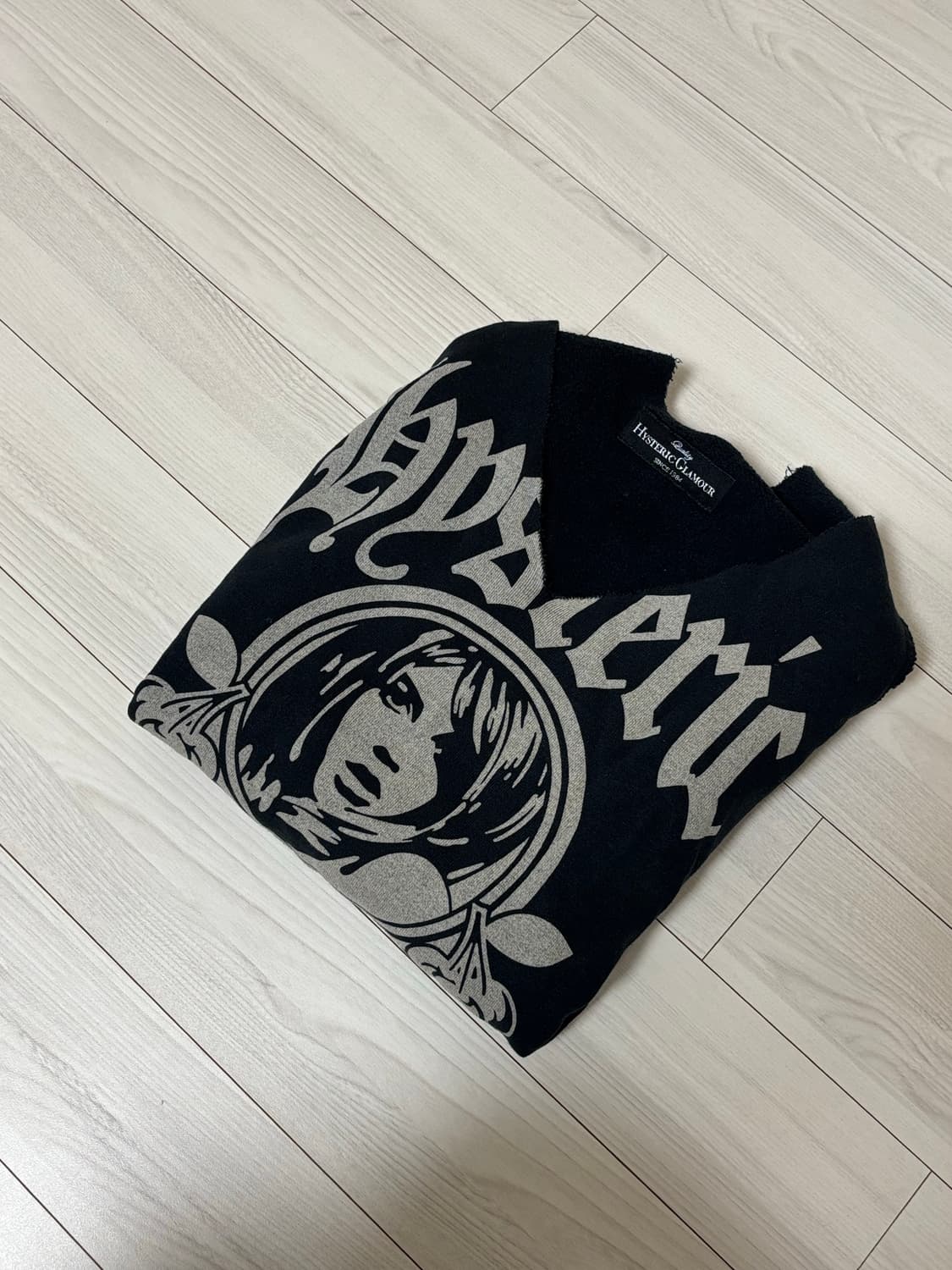 Hysteric Glamour 히스테릭 글래머 컷 롱슬리브 티셔츠 상품이미지5