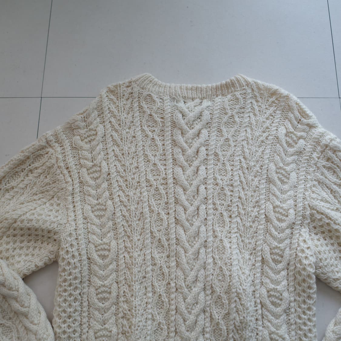 90s 컬러스 알렉산더줄리안 피셔맨 케이블니트 M 상품이미지7