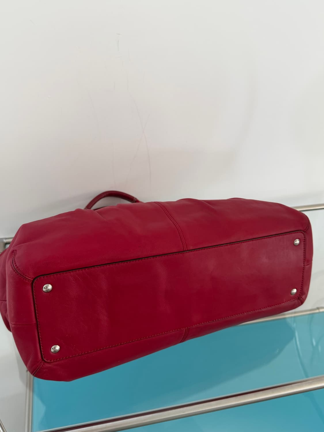 90’s Coach red shoulder bag 상품이미지7