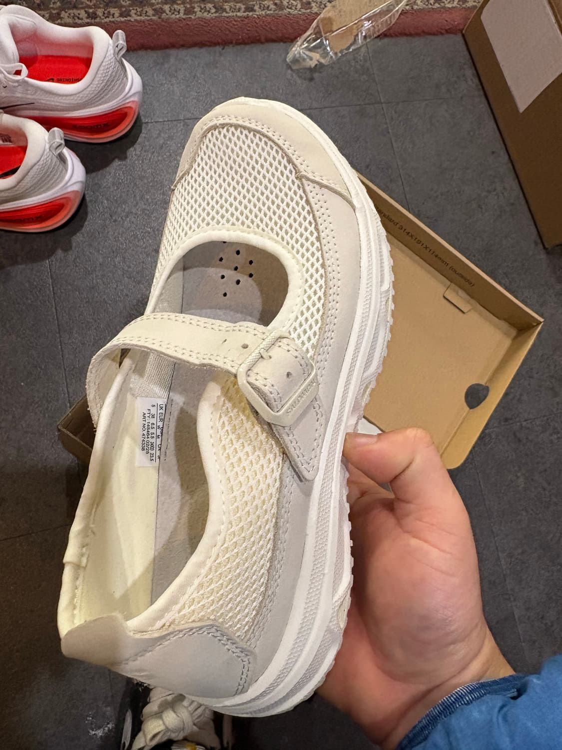 [235.240]살로몬 RX 메리 제인 바닐라 아이스 상품이미지1