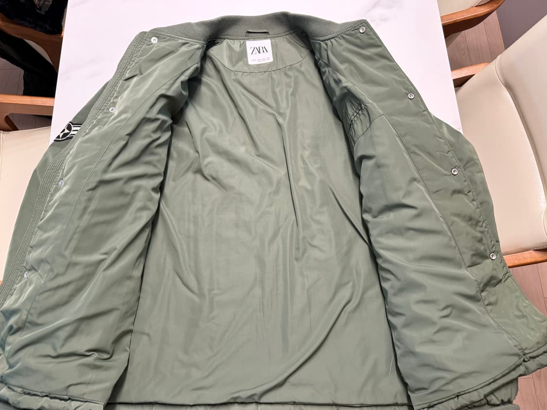 자라 항공 점퍼 XL(105-110) 정품 상품이미지5