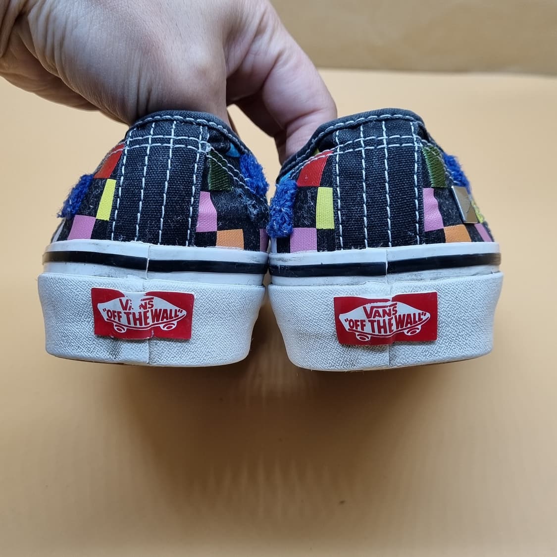 반스 어센틱 믹스 체커보드 스니커즈250 상품이미지4