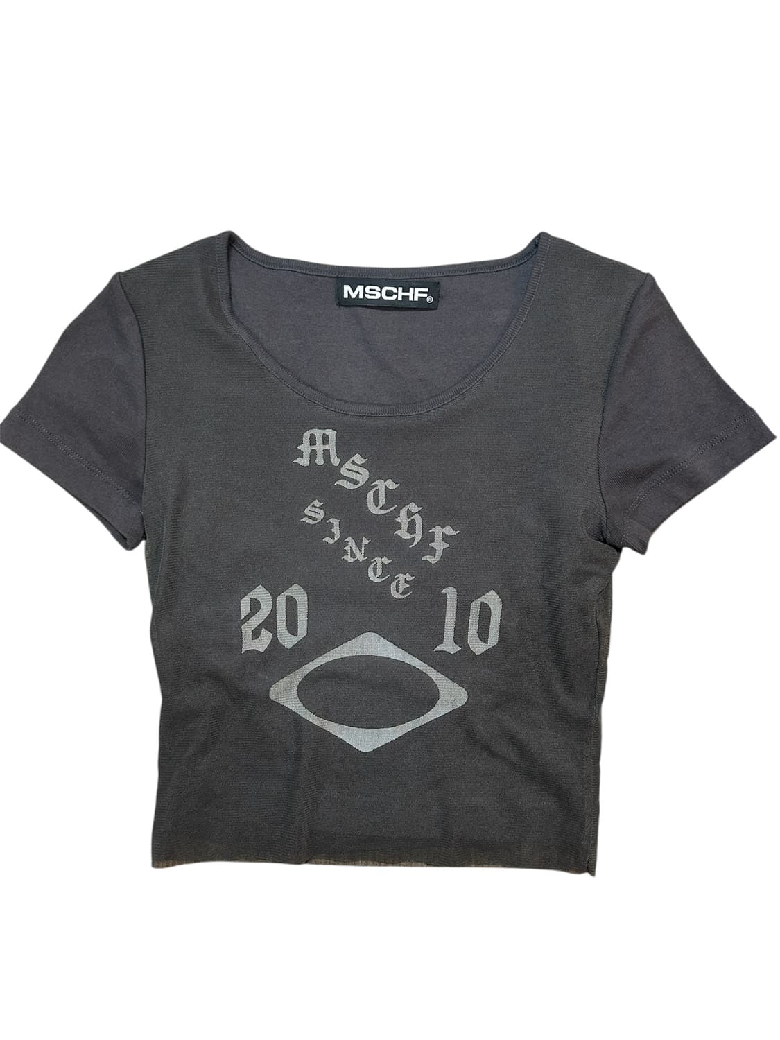 미스치프 sheer mesh 크롭 탑(새상품) 상품이미지1