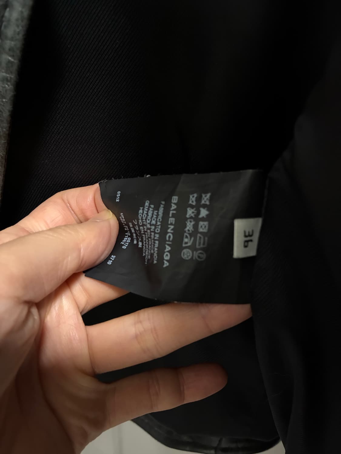 Balenciaga 라이더자켓 36 상품이미지8