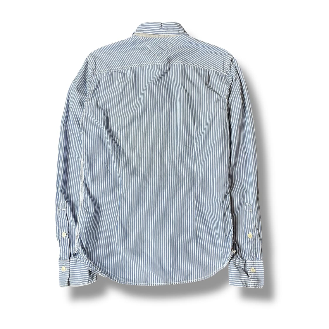 타미힐피거 블루 스트라이프 셔츠 S 상품이미지2