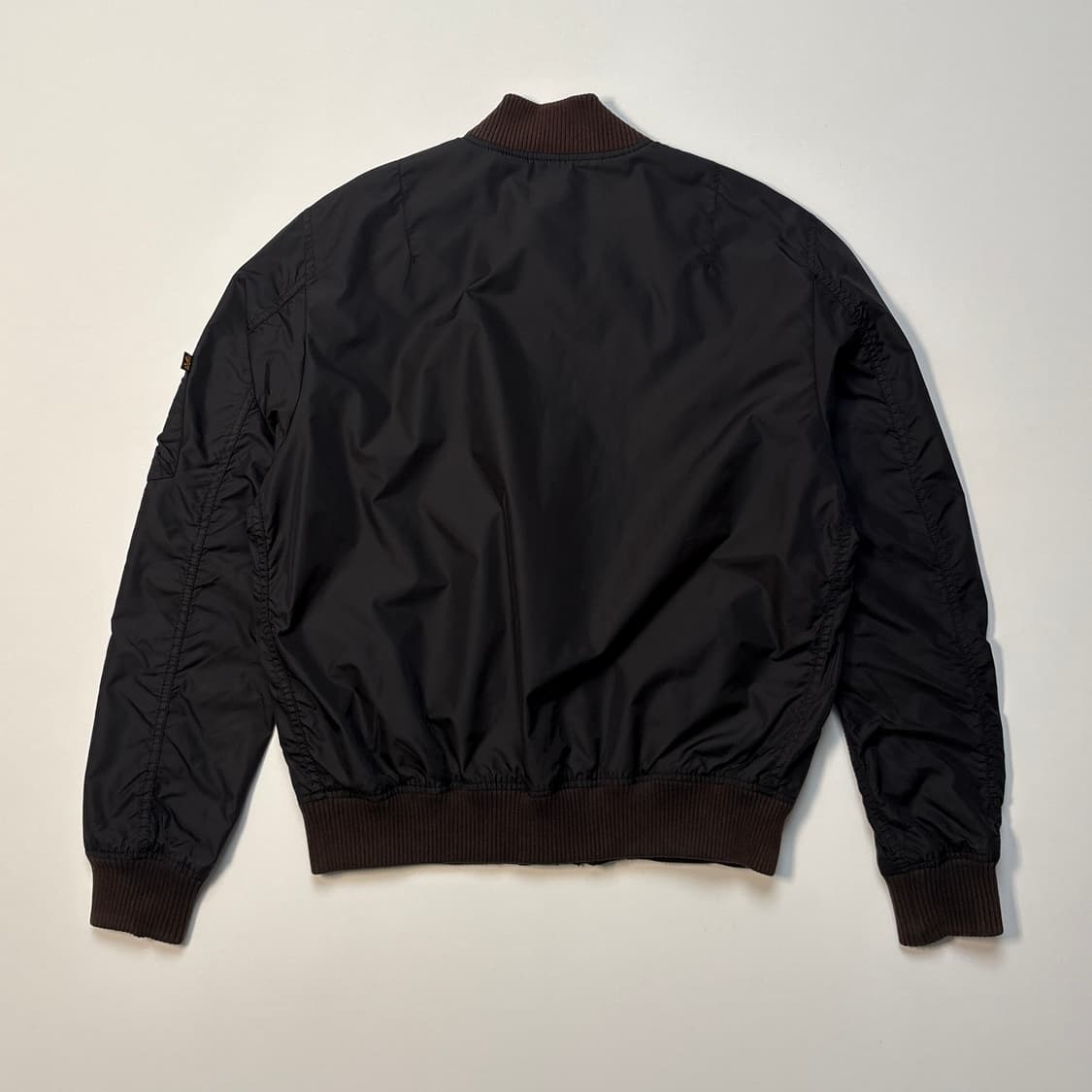 [L] 알파인더스트리 MA-1 블랙 상품이미지4