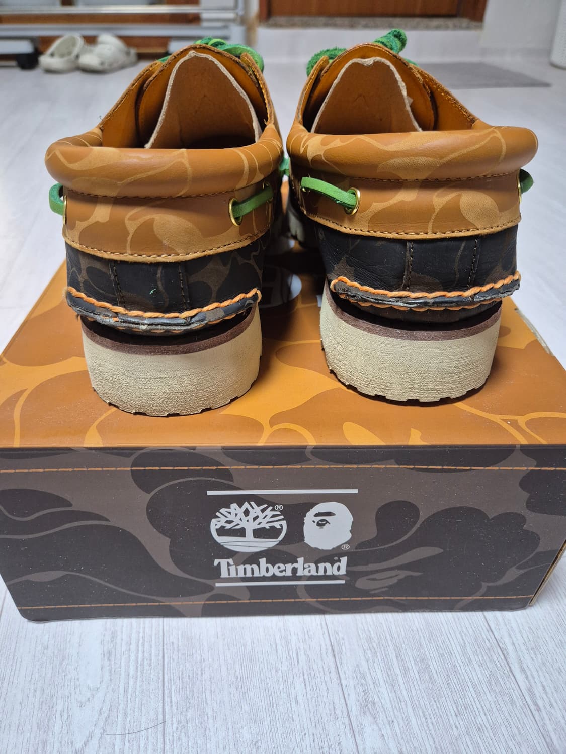 티븜버X베이프 콜라보 보트슈즈 270 사이즈 새상품! 상품이미지4