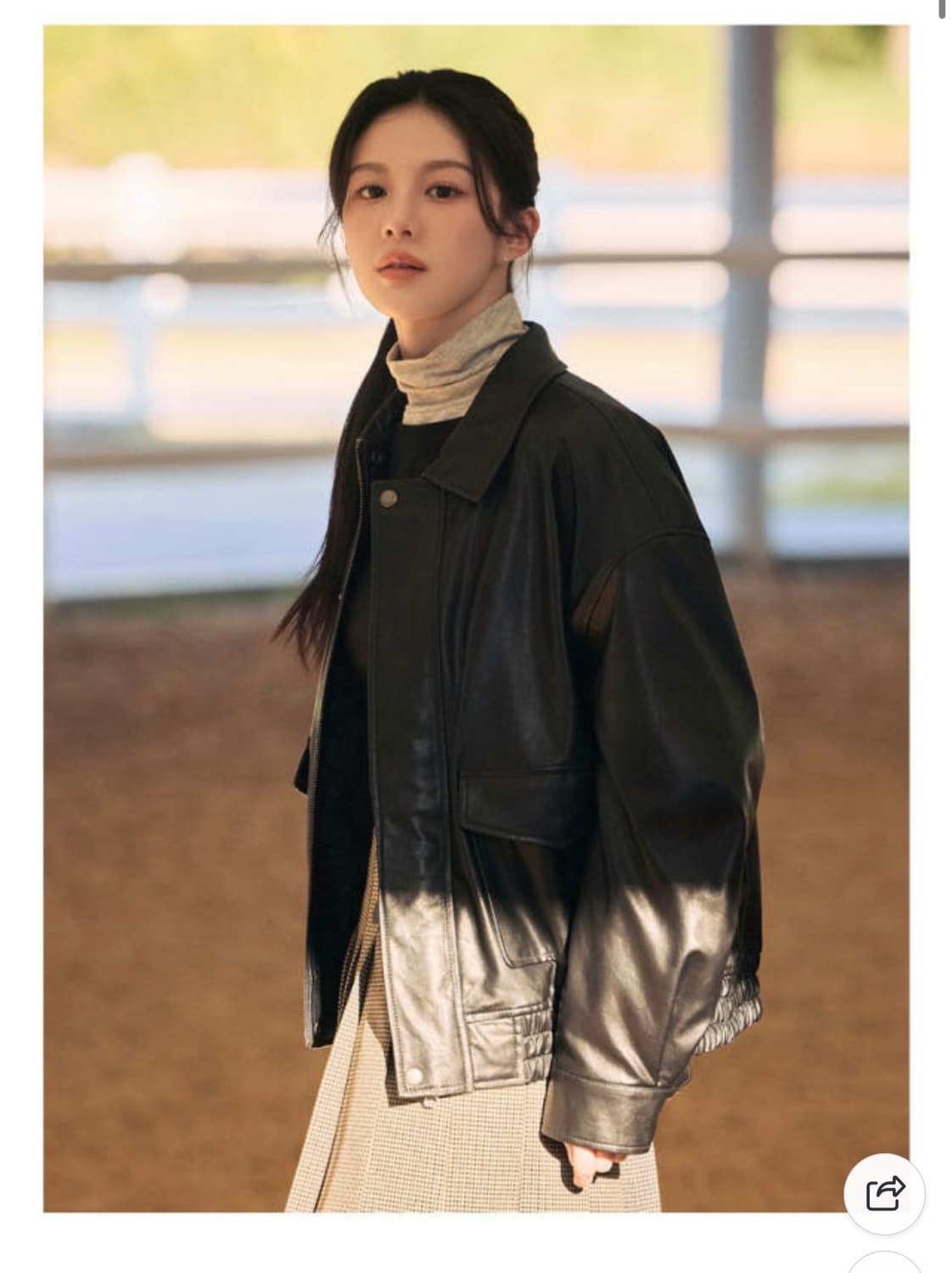 마리떼프랑소와저버 레더자켓 상품이미지1