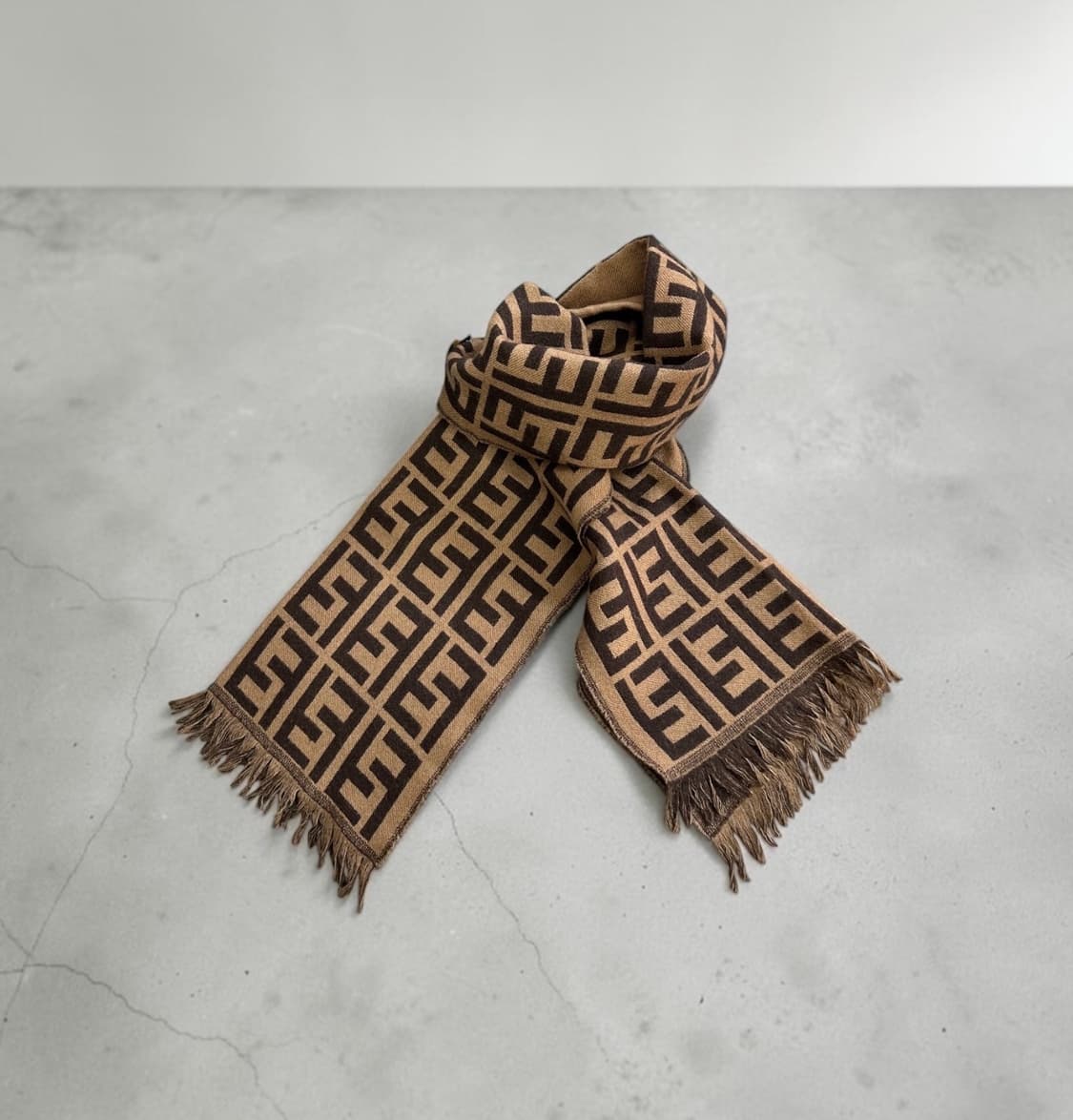 펜디 FF 모노그램 울 머플러 상품이미지2