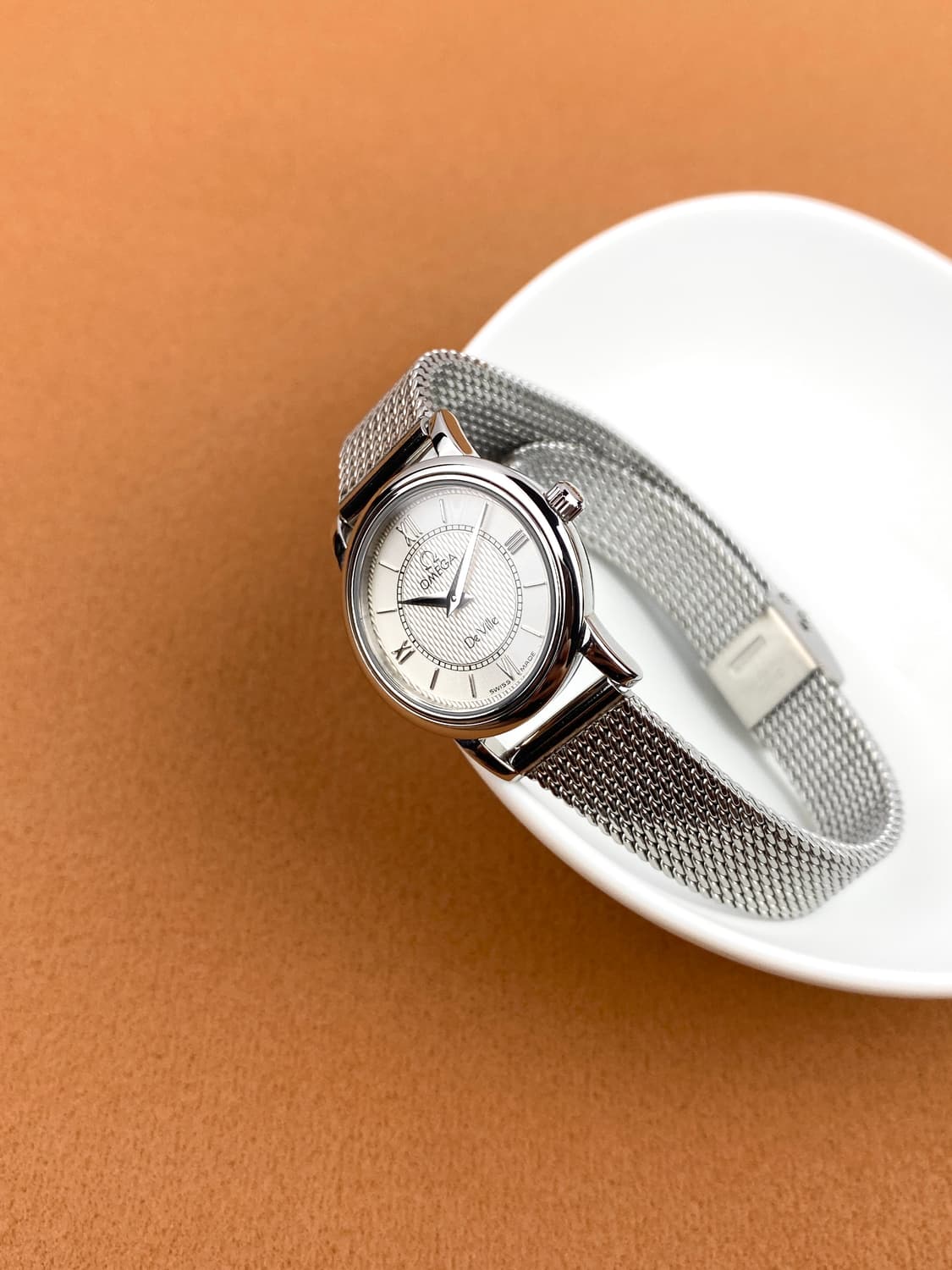 OMEGA Lady De Ville round watch 상품이미지3