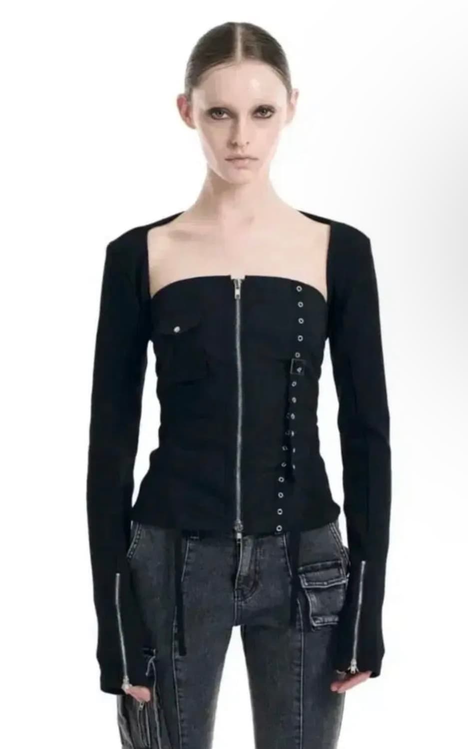 보헤미안서울 바이커탑 볼레로,탑 세트 상품이미지1