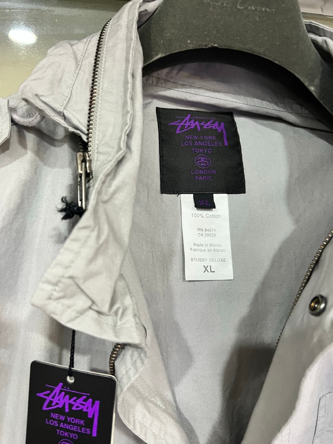 스투시 빈티지 월드투어 자켓 상품이미지2