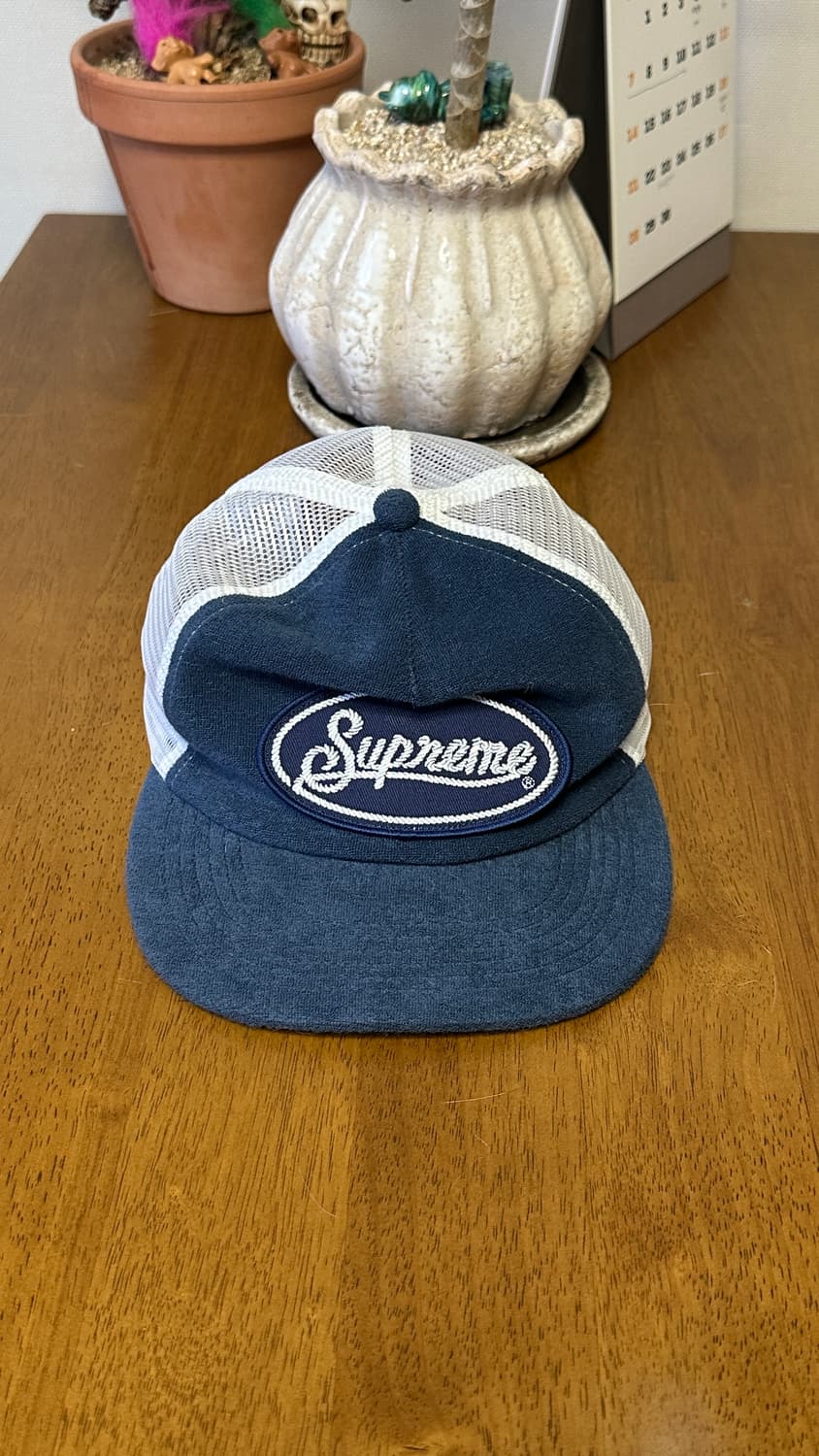 슈프림 테리캡 상태 좋습니다. 상품이미지1