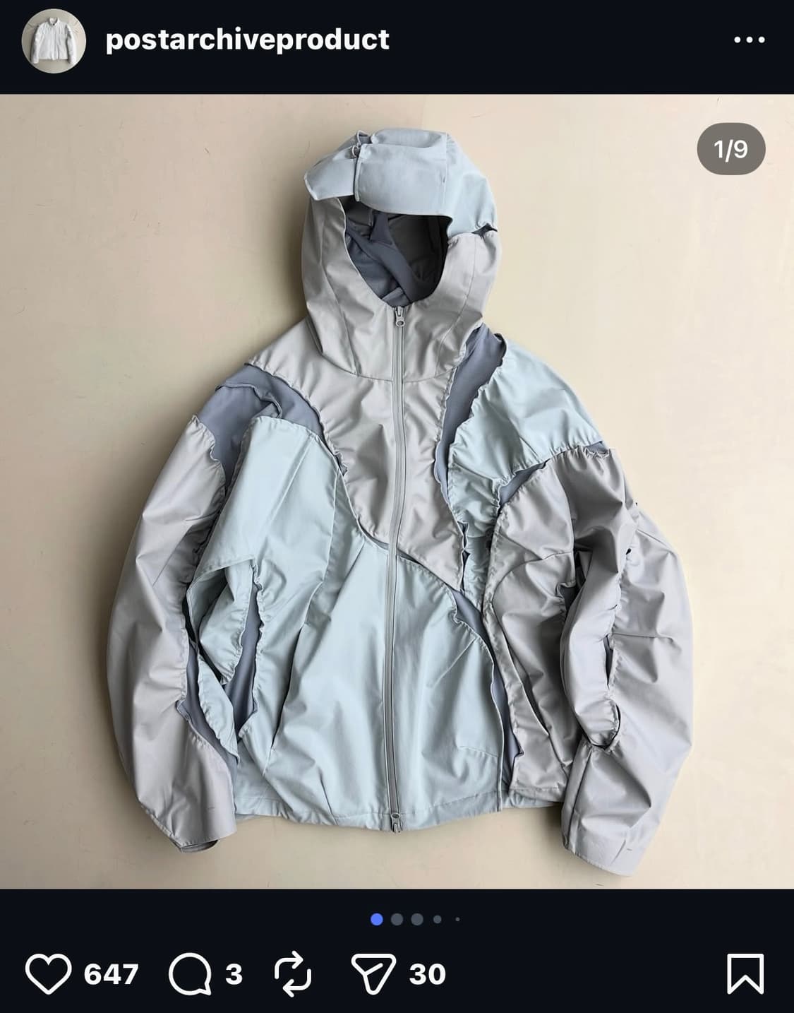 포스트아카이브팩션 6.0 테크니컬자켓 LEFT (M) 상품이미지1