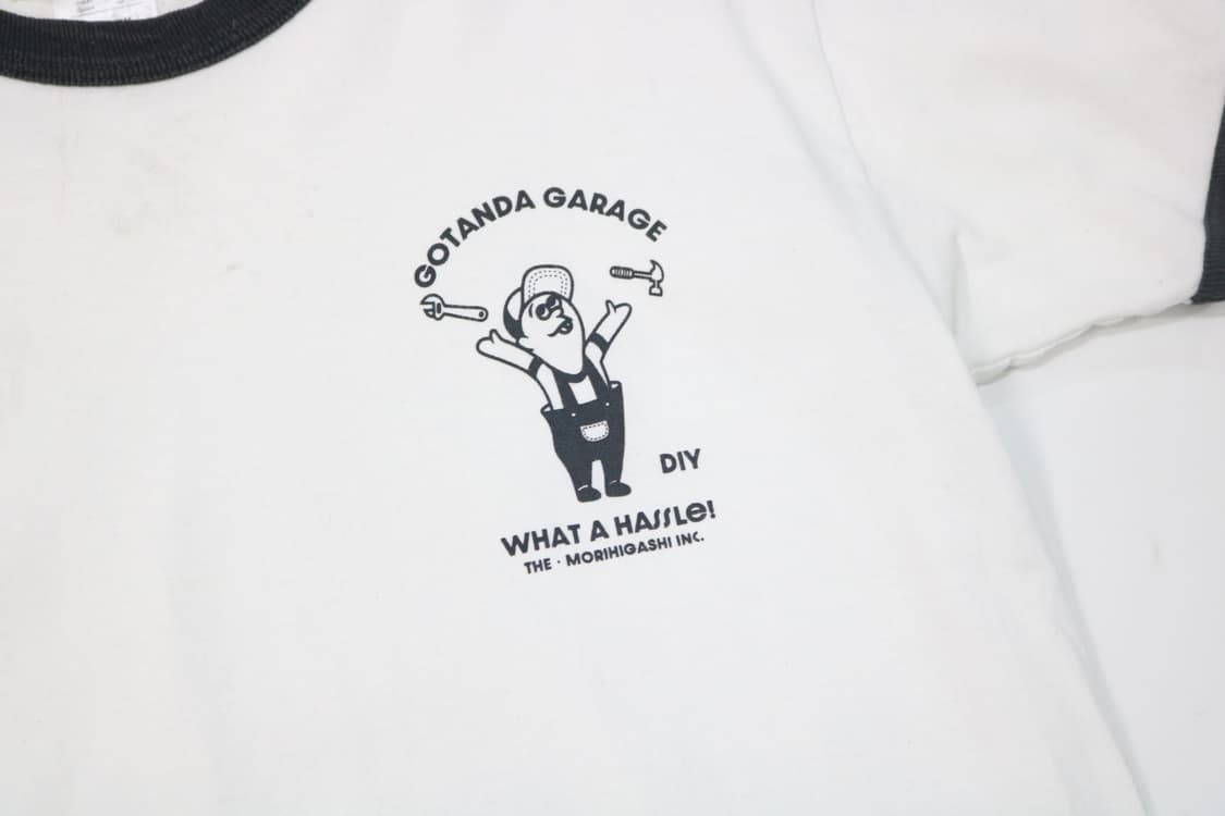 Gotanda Garage 고탄다 가라지 빈티지 그래픽 링거 티셔츠 M 상품이미지4