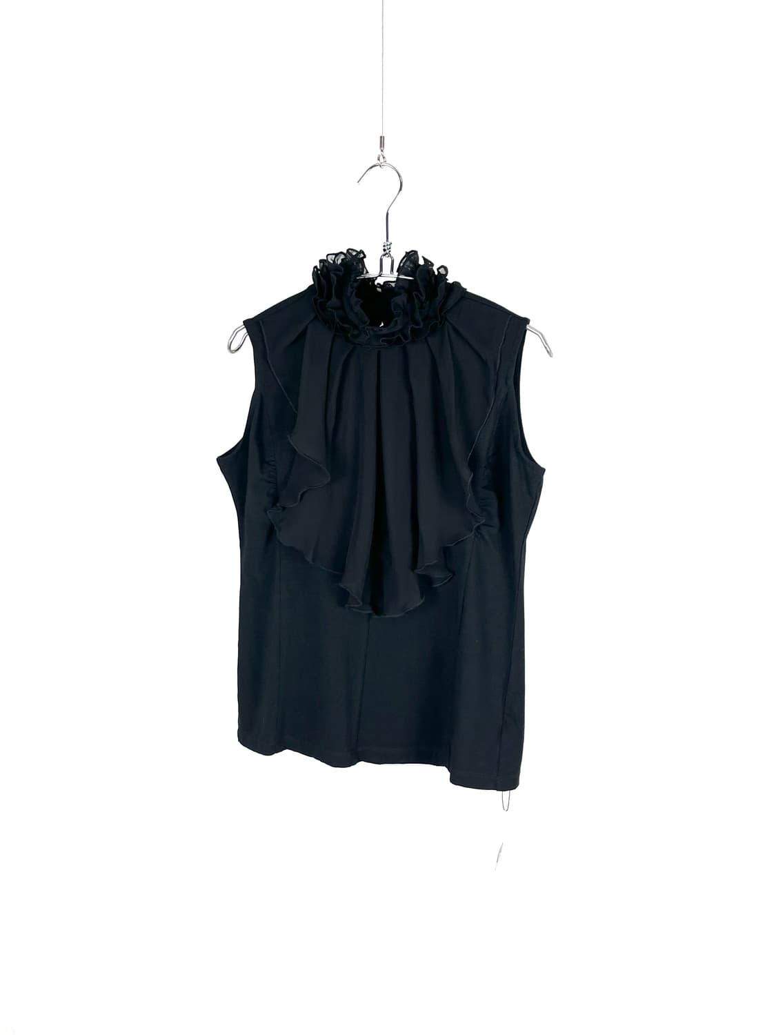 Vintage 넥 셔링 슬리브리스  상품이미지2