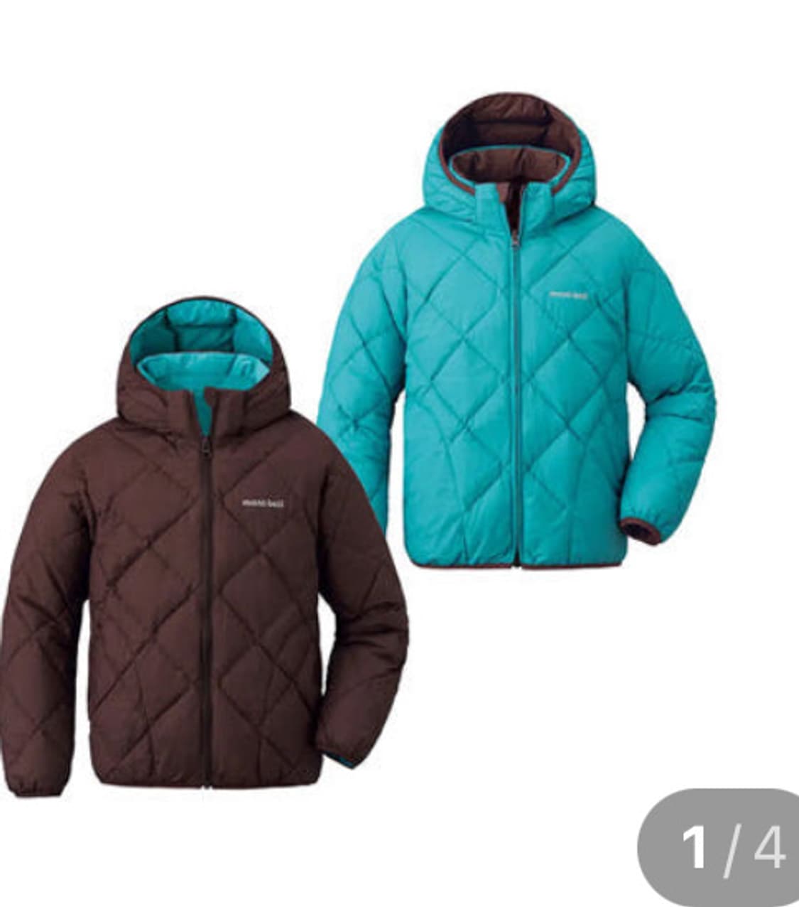 몽벨 키즈 경량 패딩 상품이미지1