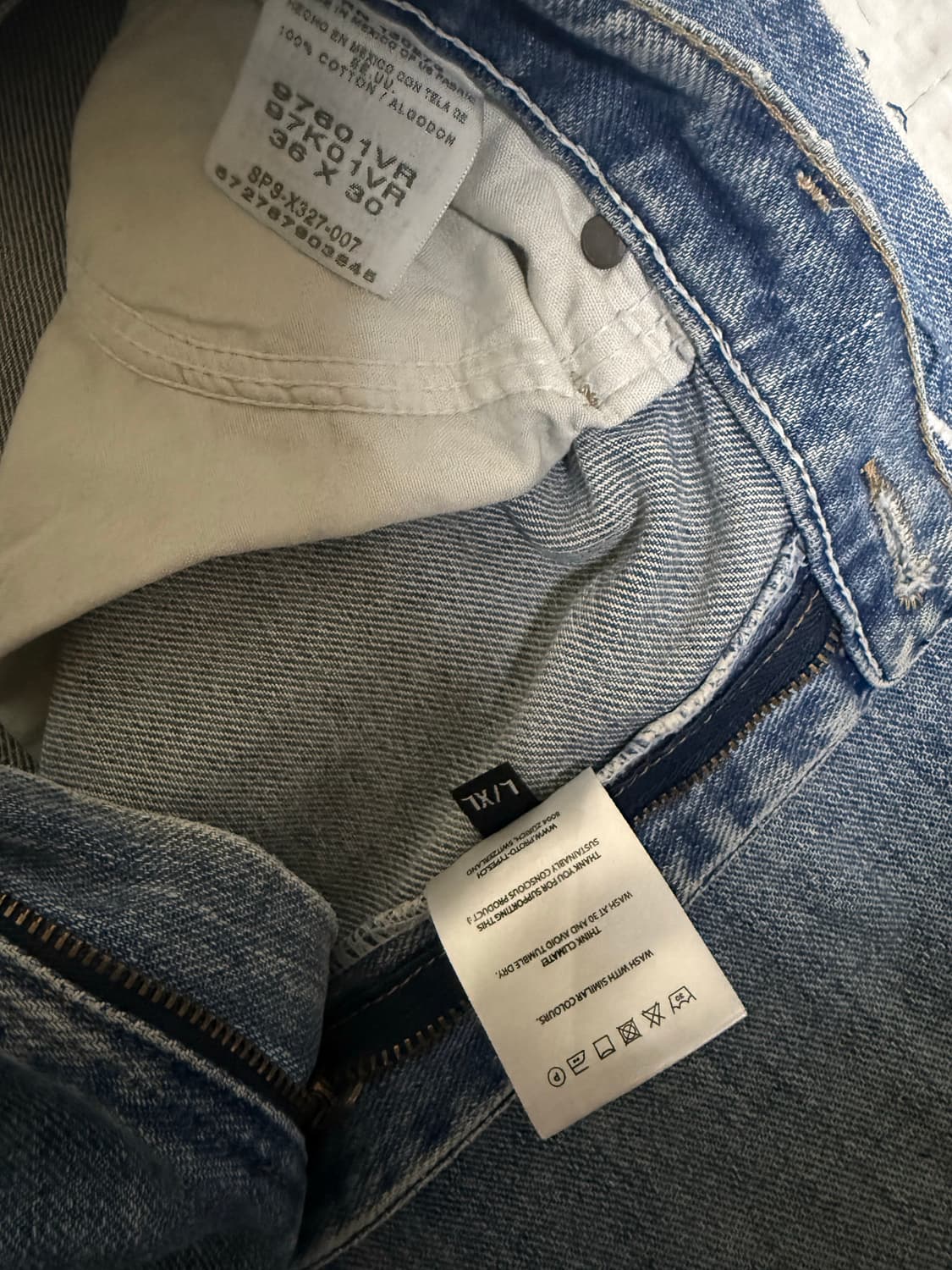 [L/XL] prototypes 아웃라인 데님 상품이미지6