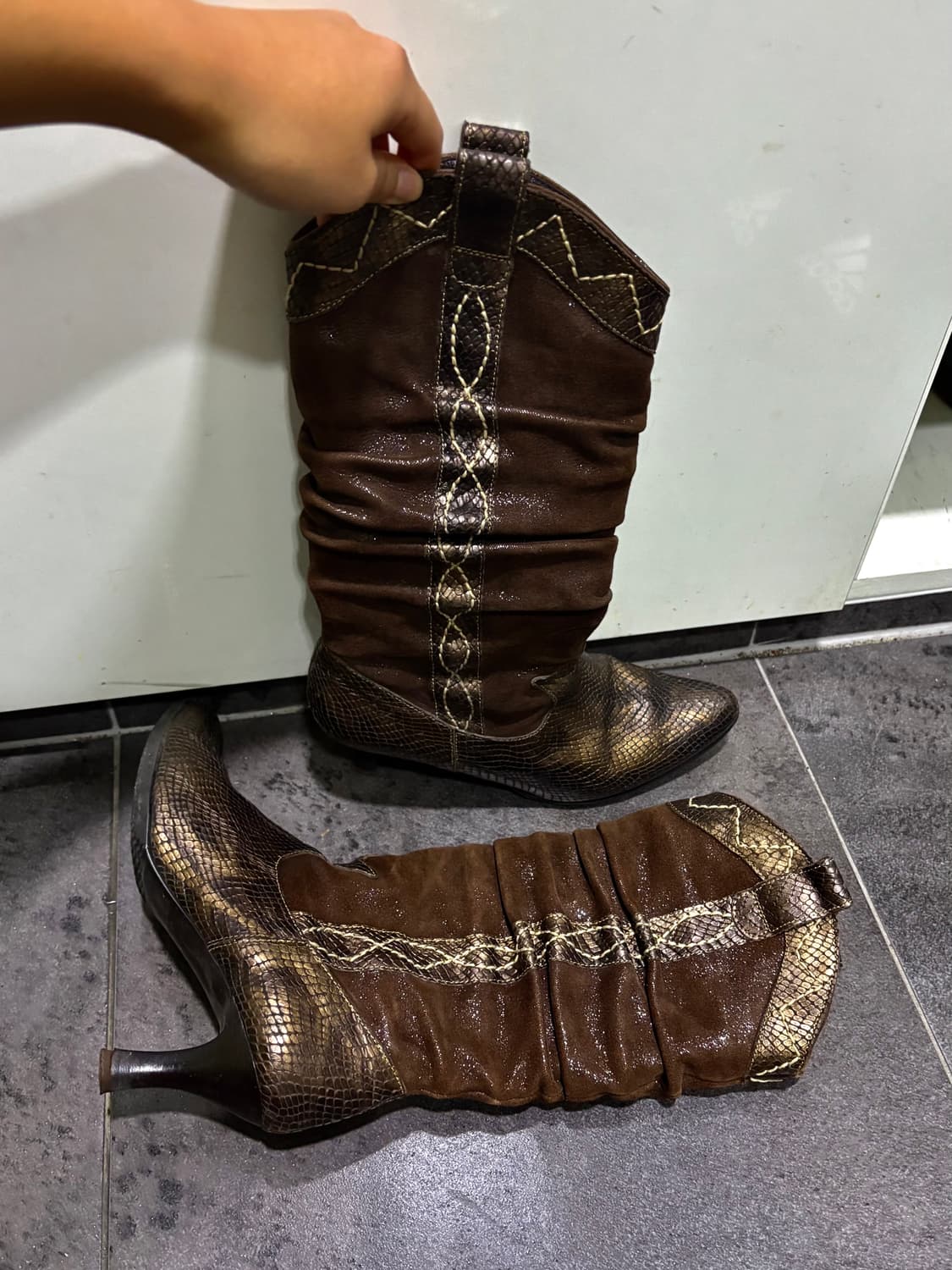 탠디 TANDY 빈티지 웨스턴 부츠 235 상품이미지2