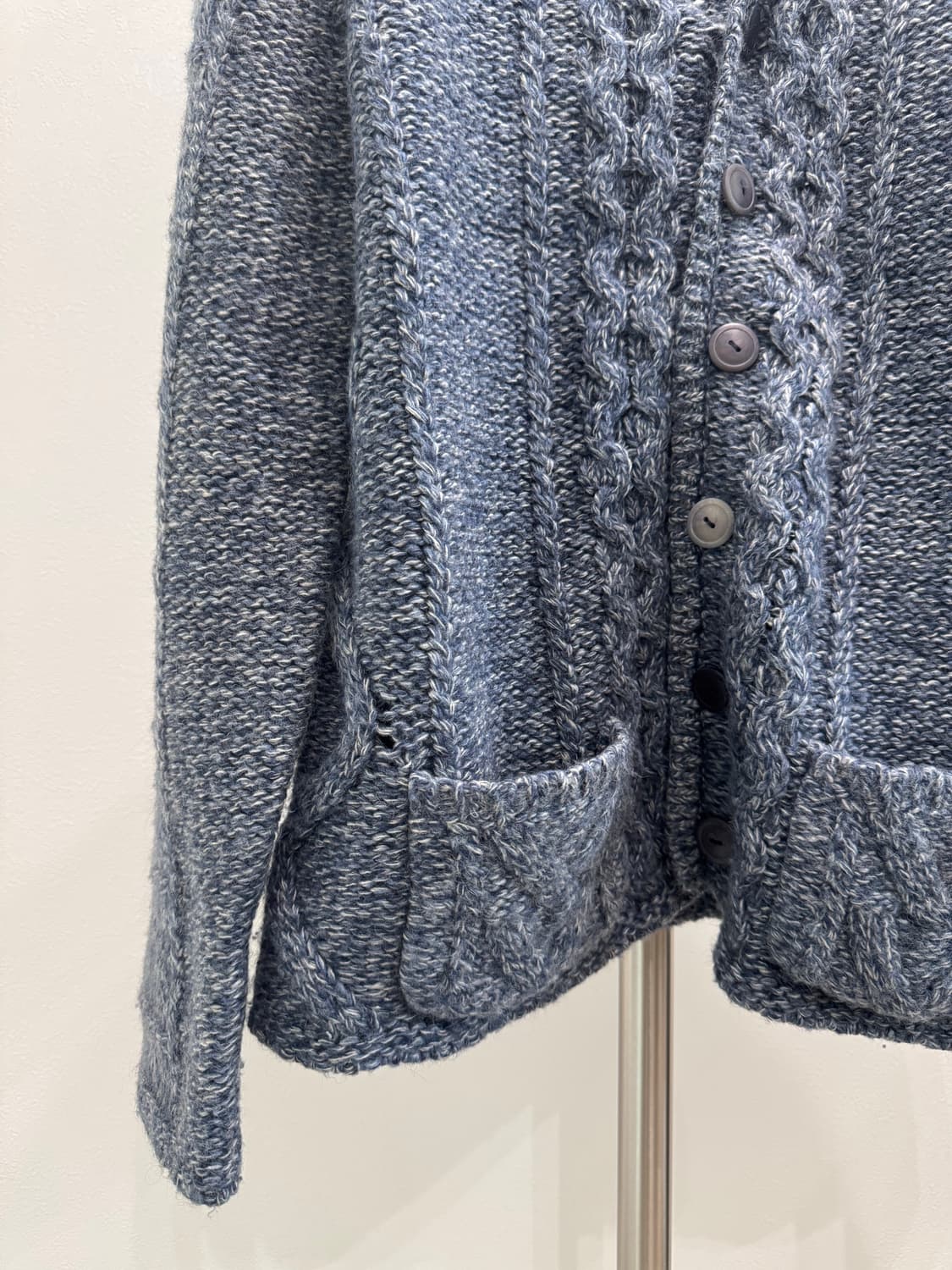 솔로이스트 피셔맨 카멜 니트 가디건 상품이미지3