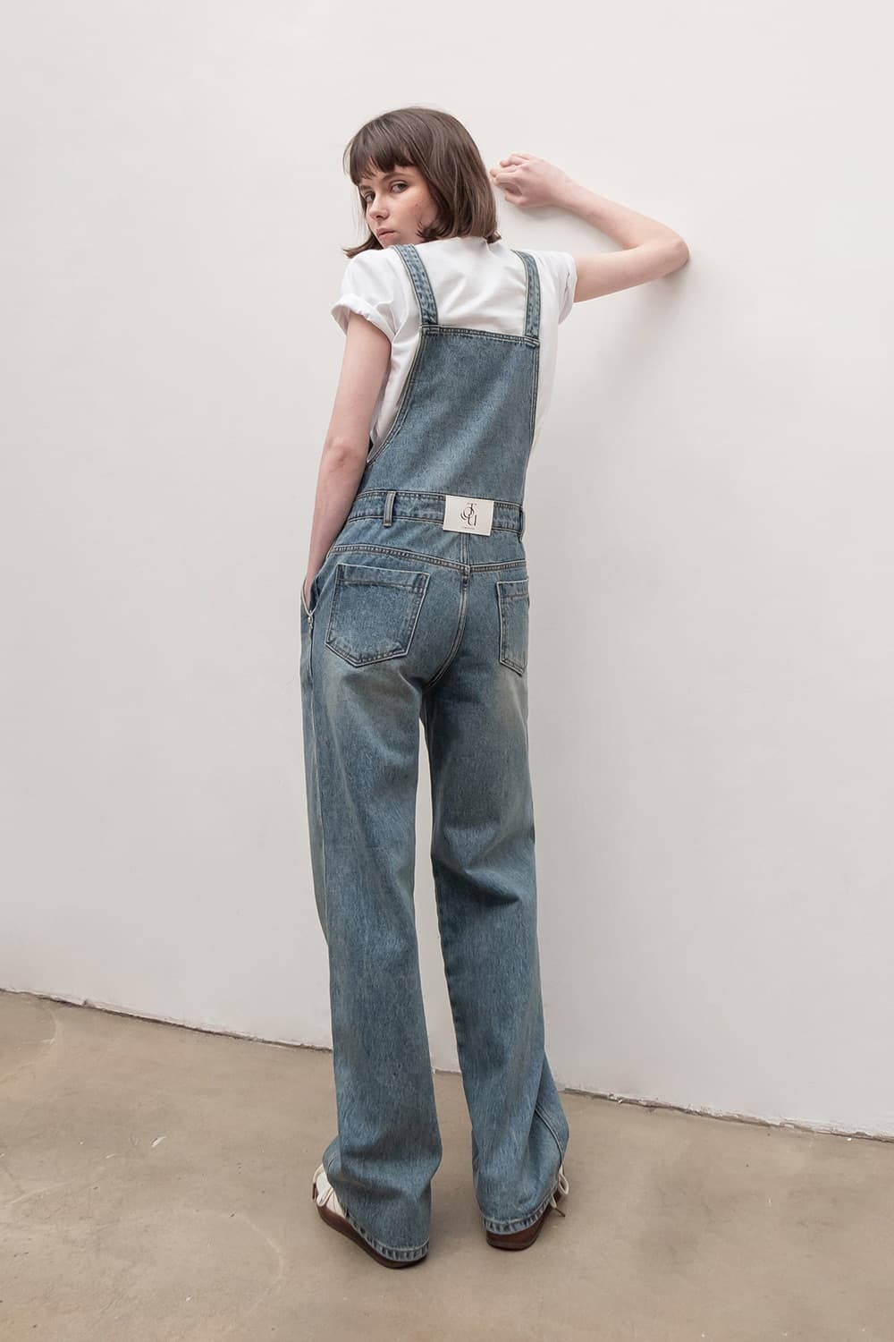 더오유 THEOHYOU 오버롤 데님 멜빵바지 상품이미지4