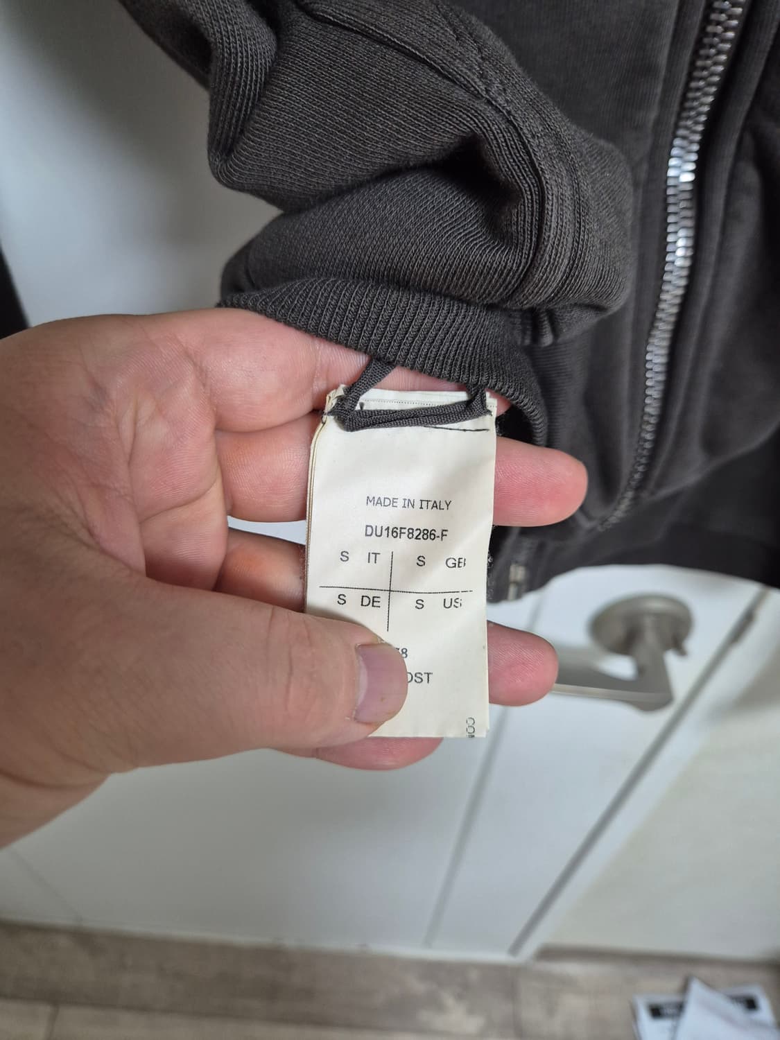 [S] 릭오웬스 마운틴후드집업 다크더스트 컬러 상품이미지3