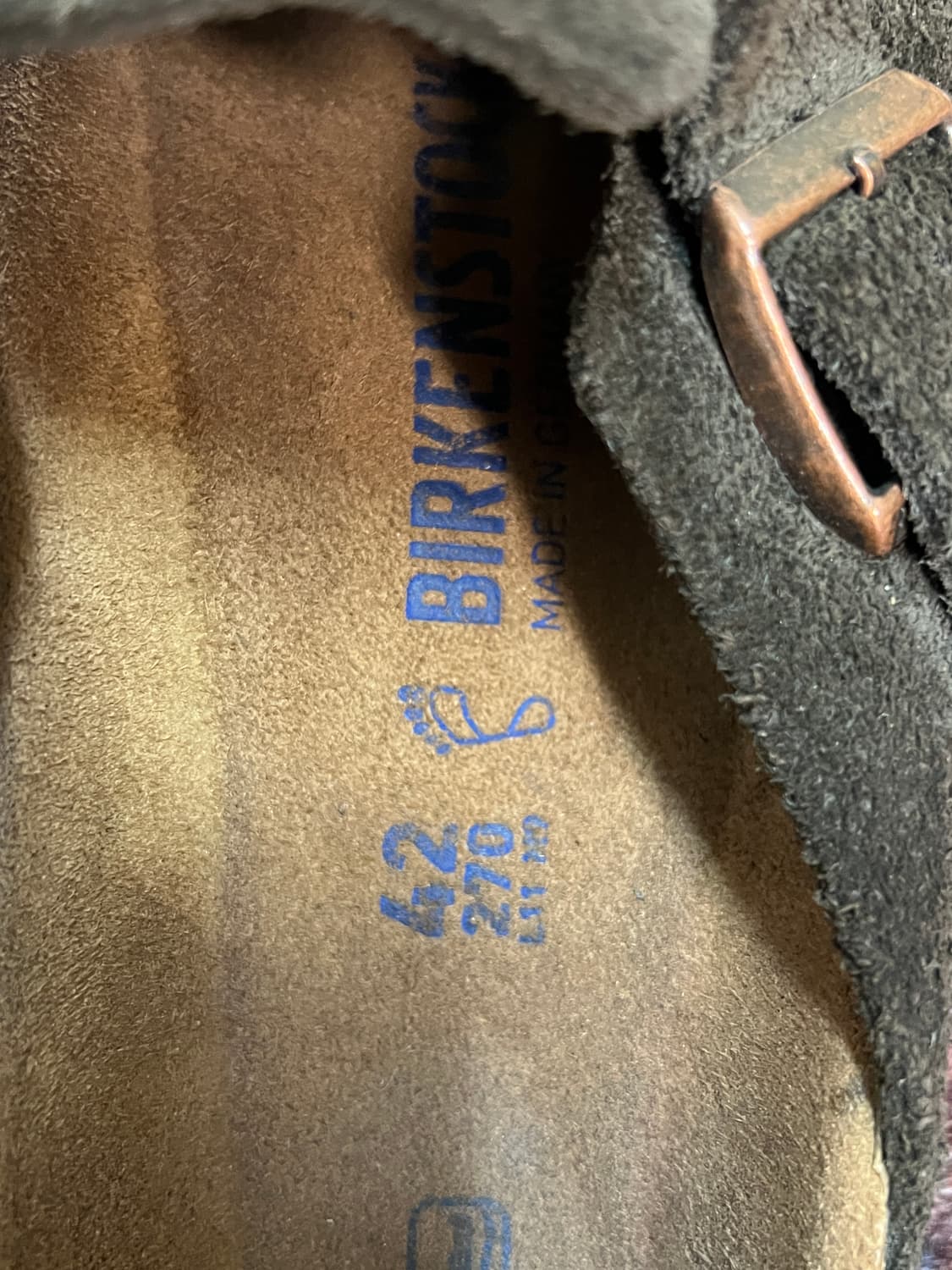 [270] 버켄스탁 보스턴 브라운 42 상품이미지6