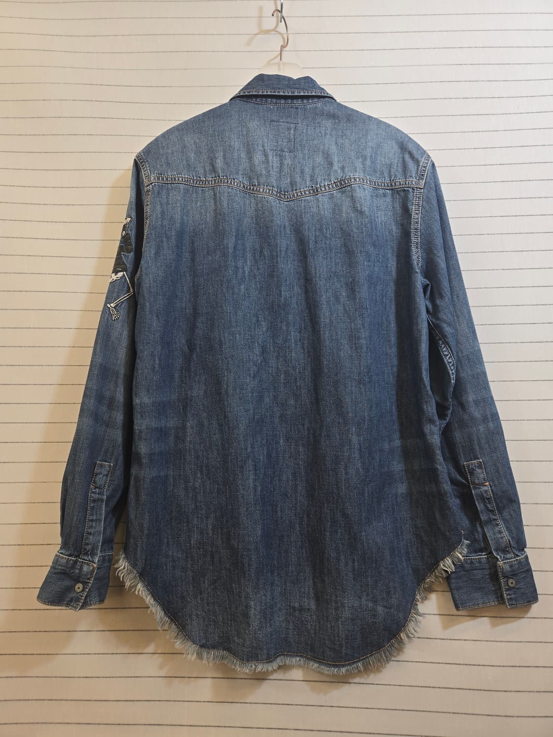 Zadig&Voltaire 데님 셔츠 자수 장식 상품이미지9