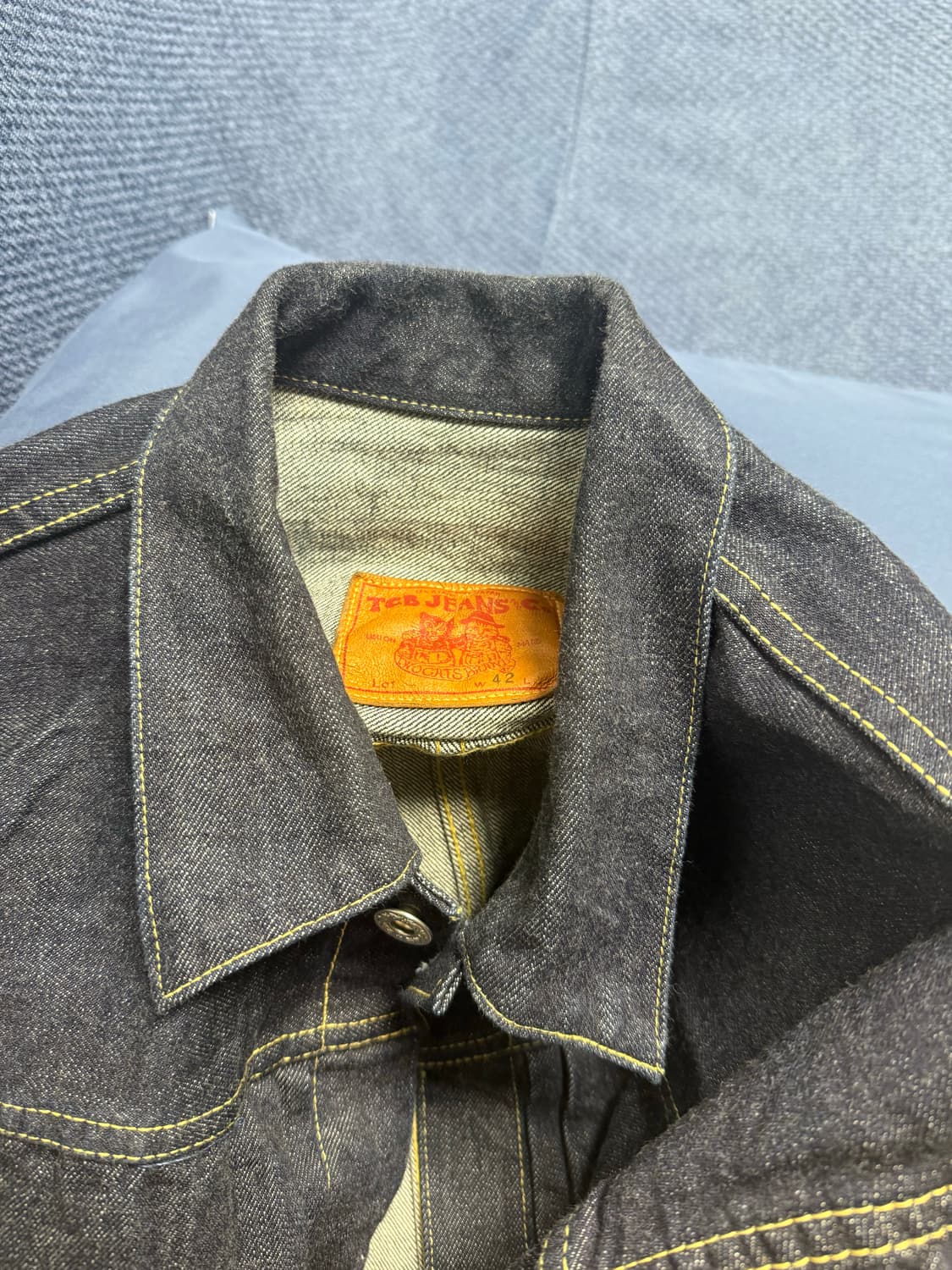 Tcb jeans late 40s 대전판 원워시 데님자켓 42 상품이미지6