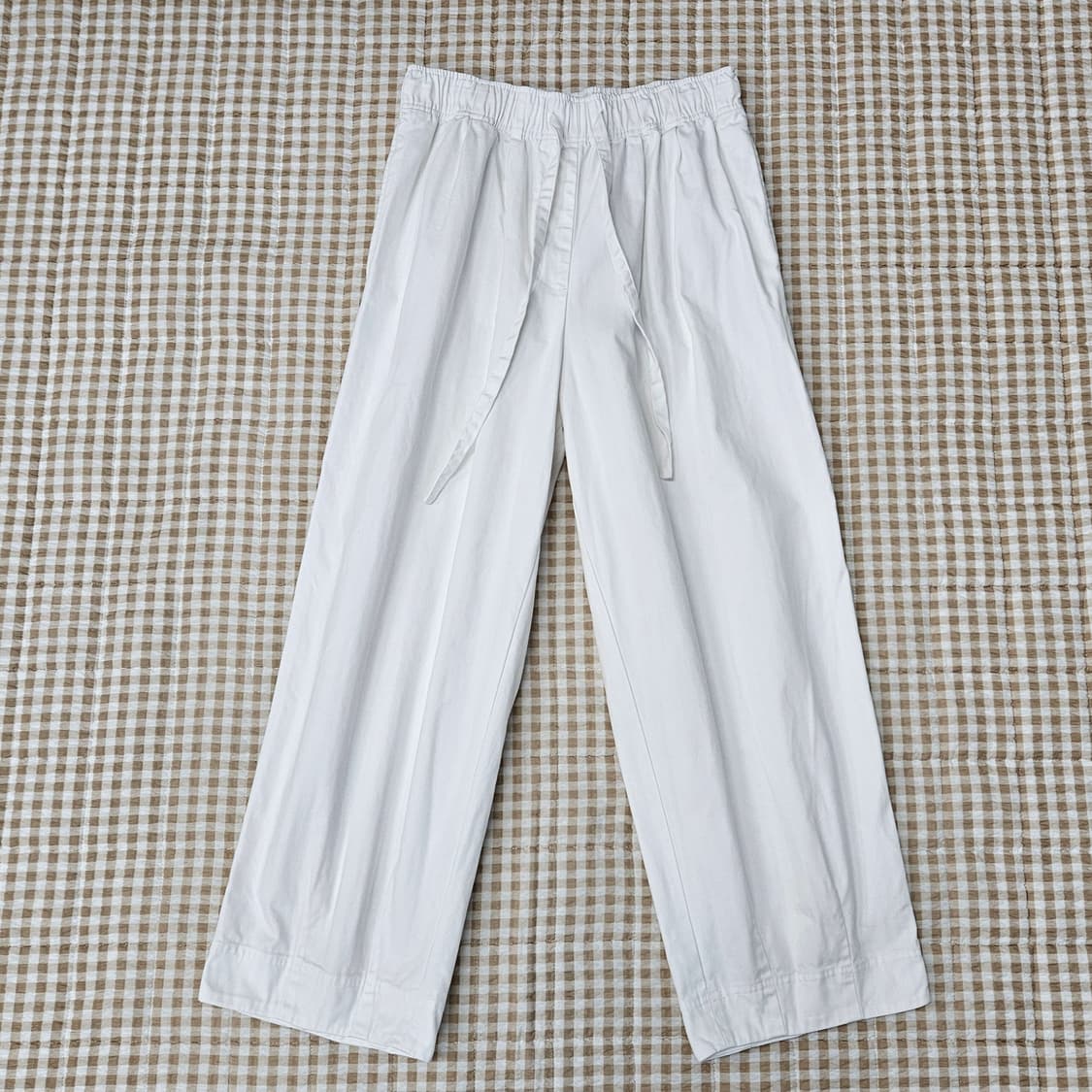 COS 코스 밴딩 와이드 면바지 남자32~33 상품이미지1