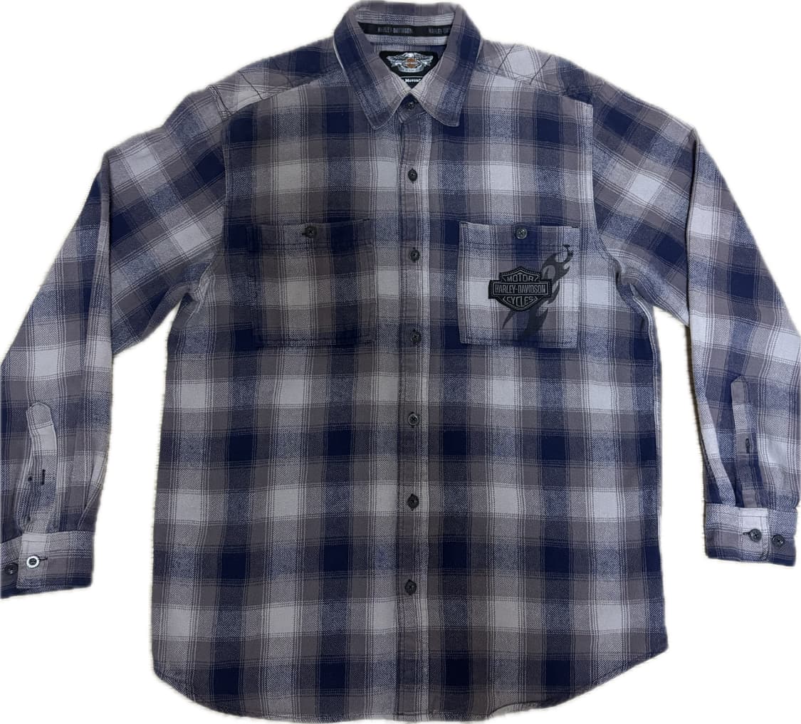 Harley davidson check shirt 상품이미지1