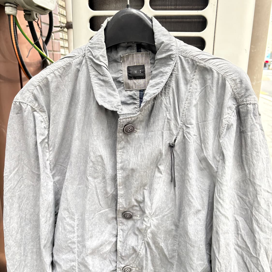 인터메조 I.M.Z 그레이 유틸리티 자켓 상품이미지2