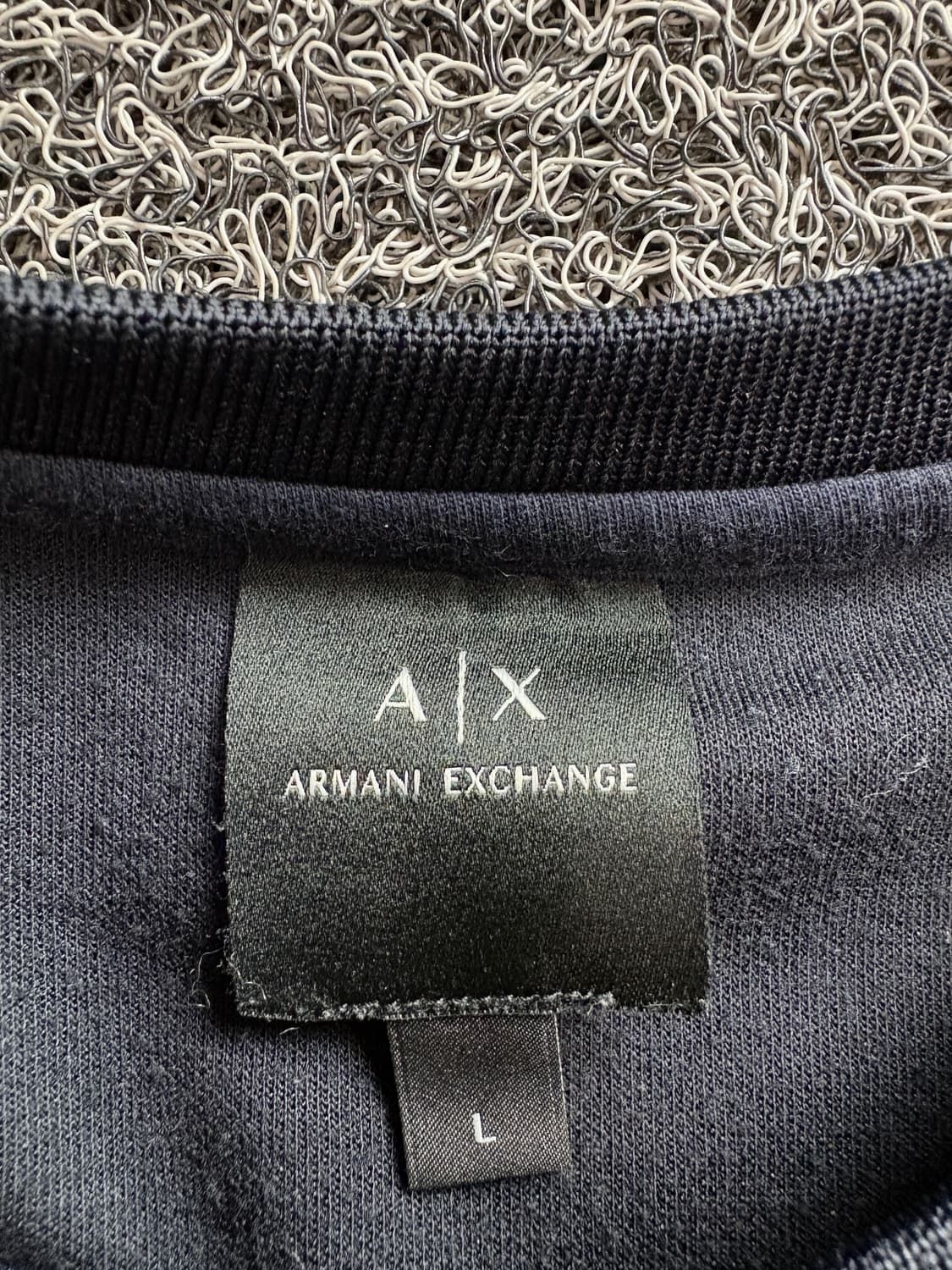 아르마니 익스체인지 빅로고 크루넥 맨투맨 4192 상품이미지4