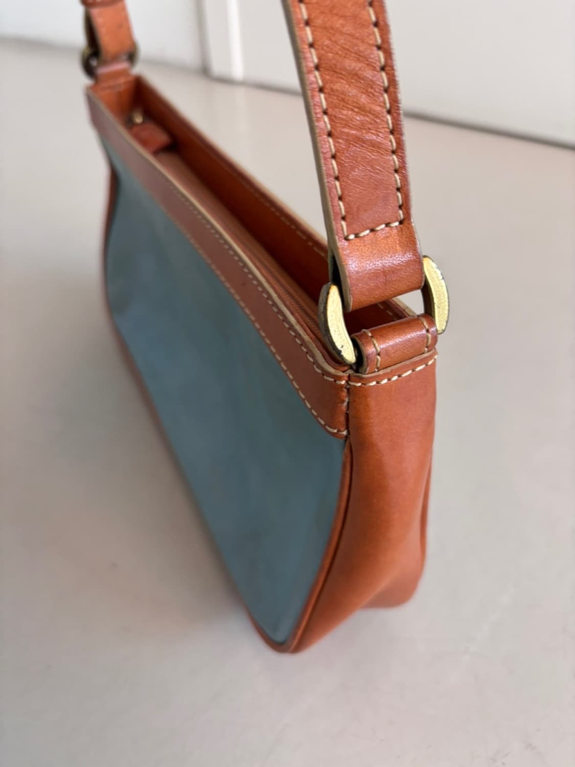 Vintage Nicole St Gilles Leather Bag 상품이미지6