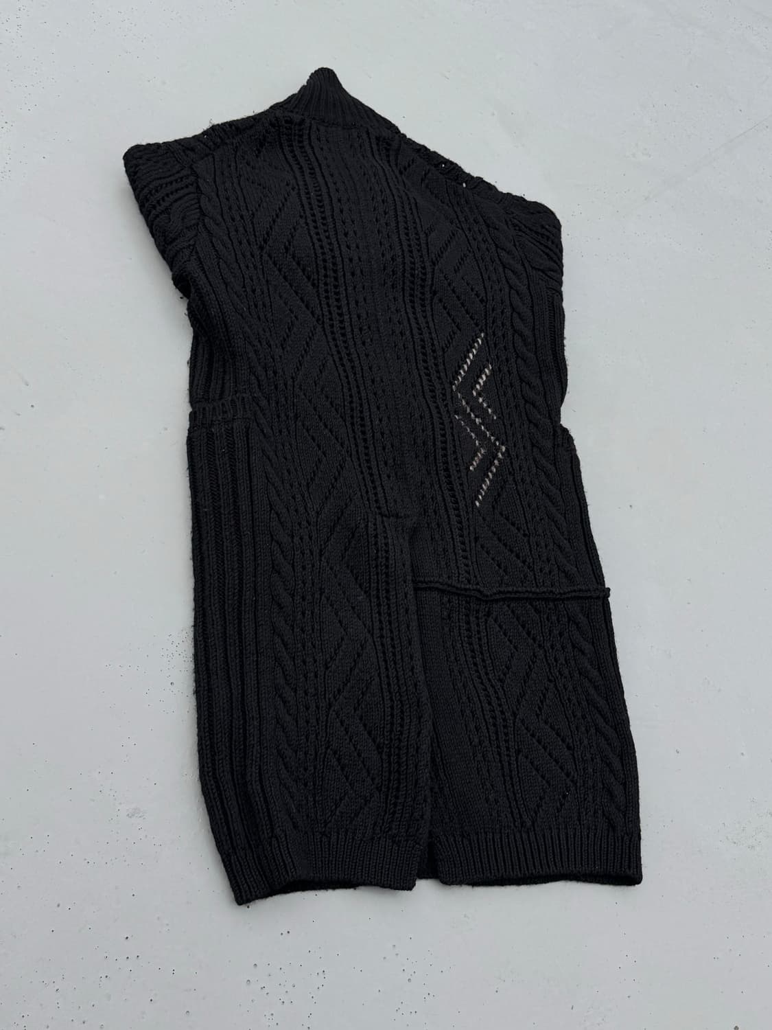 19AW Yohji Yamamoto Pour Homme Knit Coat 상품이미지6