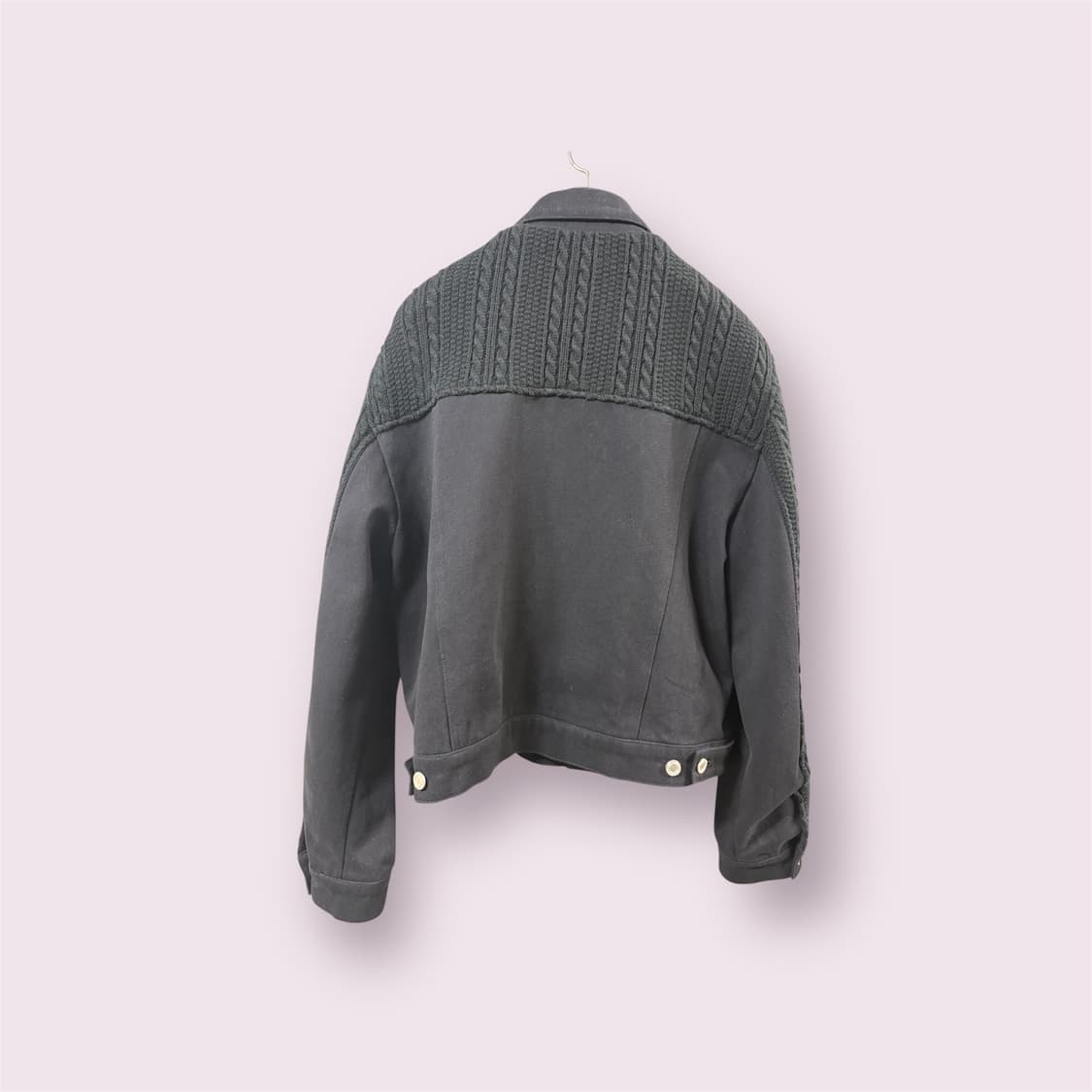 애니타임로릭 Zinnia Mix Jacket (Black) 상품이미지2