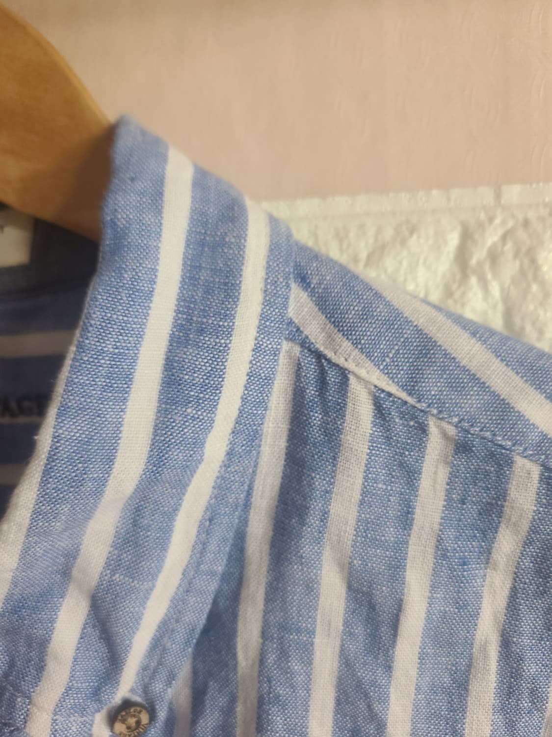 테일러 빈티지 남자 린넨 셔츠(XL) 상품이미지5