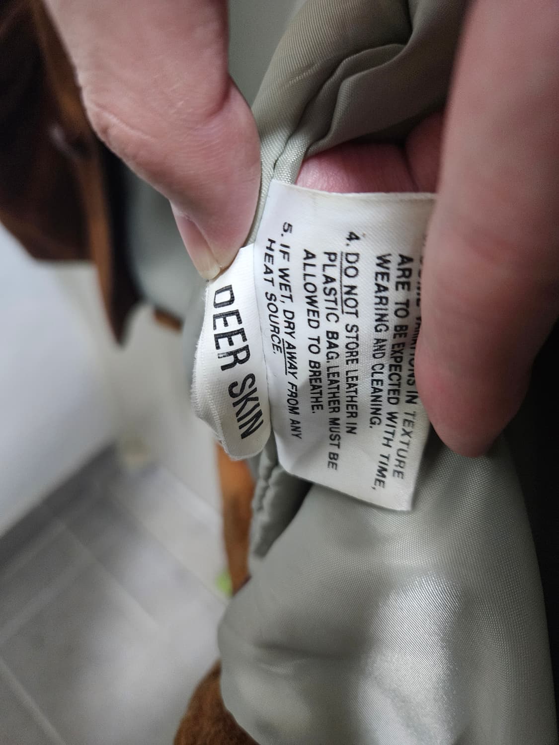 디어스킨 스웨이드 자켓 상품이미지4