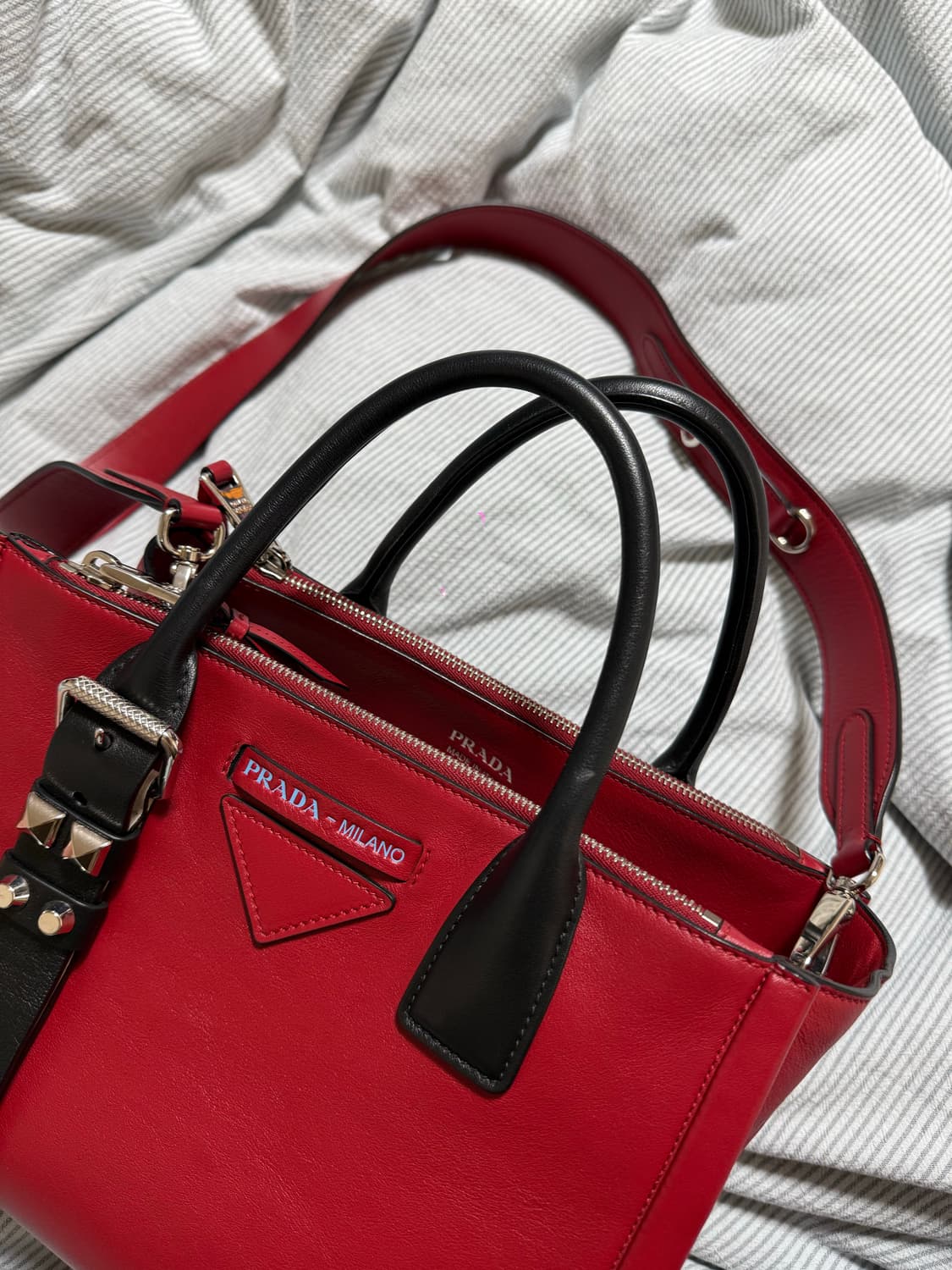 프라다 토트백(크로스 끈포함) 상품이미지5
