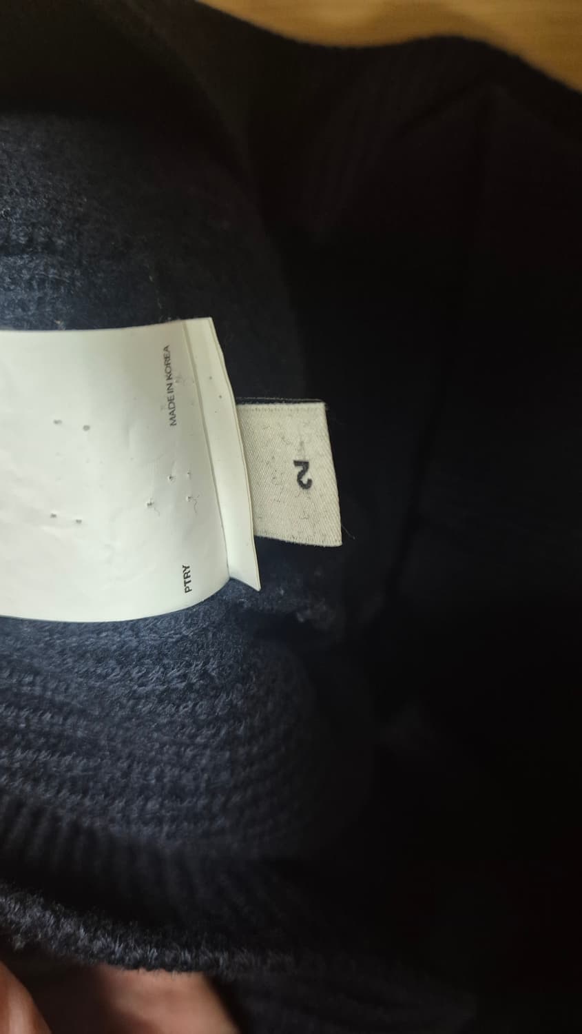 포터리 후드 하프집업 다크 네이비(2) 상품이미지3