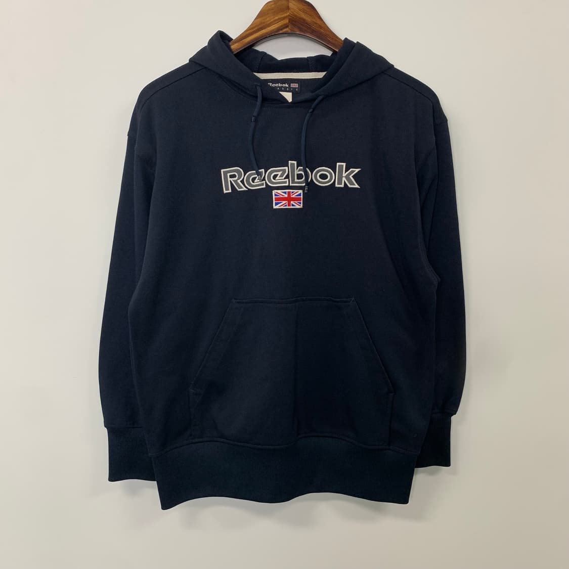 리복 스펠아웃 네이비 후드티 상품이미지2