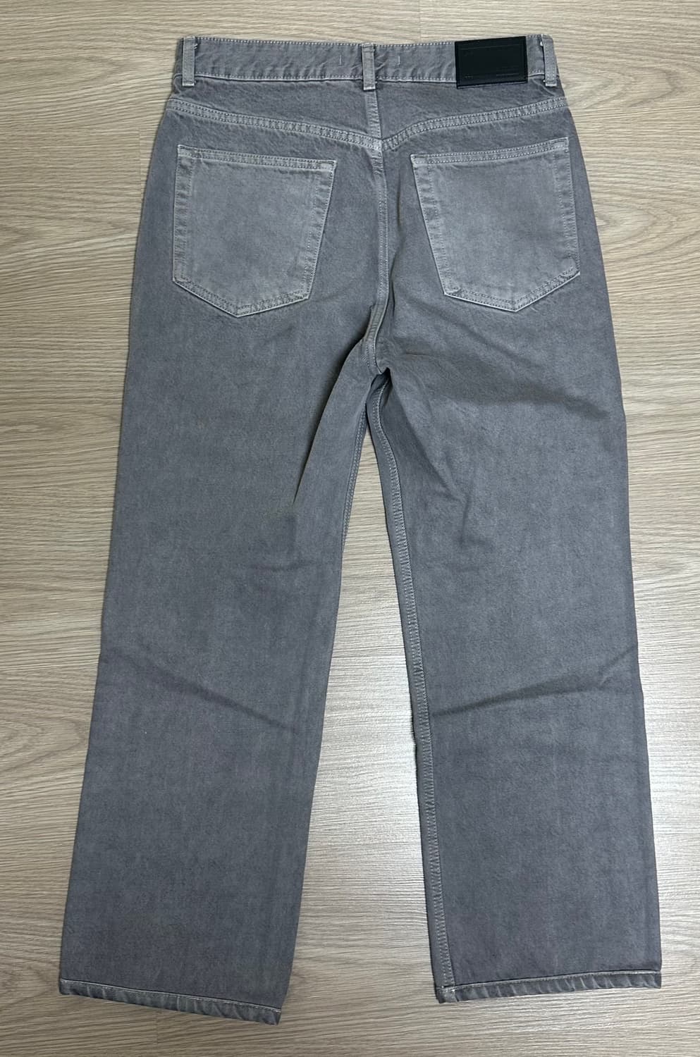 에러스익셉티드 스트레이트 데님팬츠 그레이 M사이즈 상품이미지2