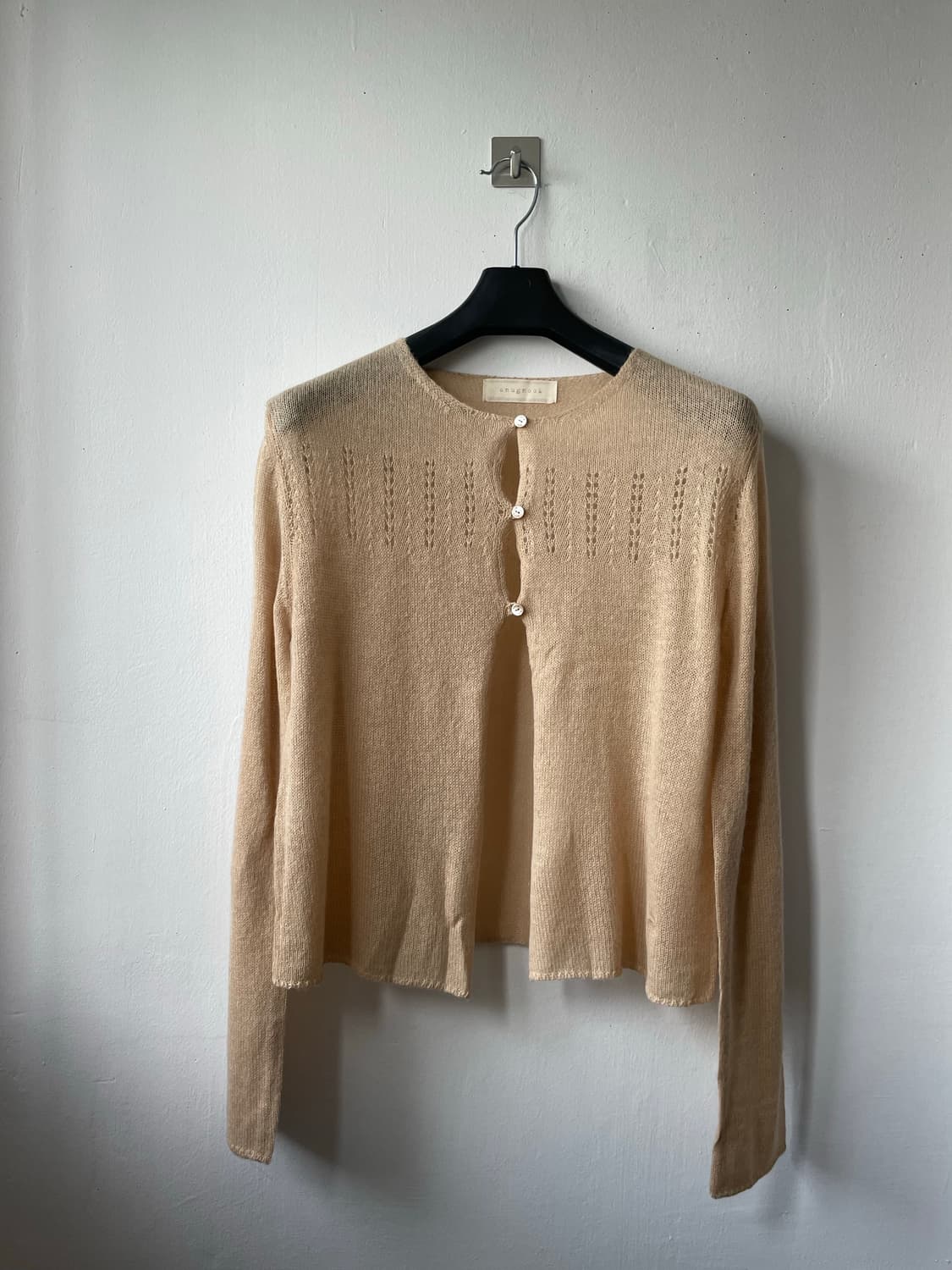 스너그눅 mellow cardigan 샌드 새상품 상품이미지1