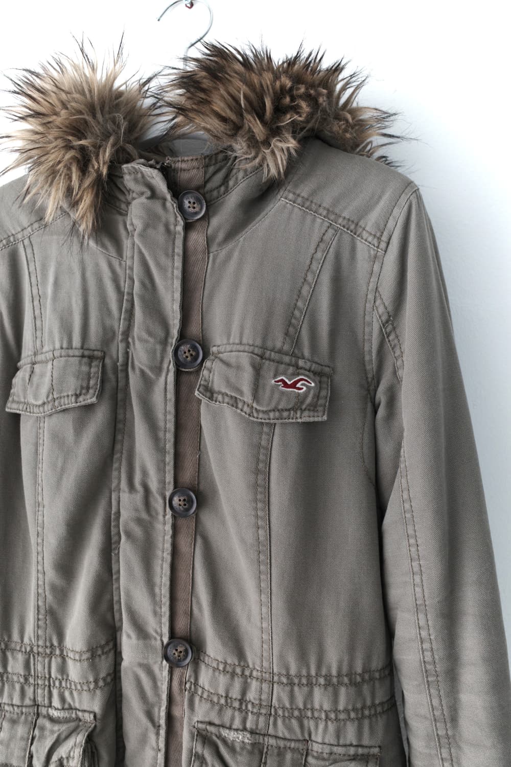 hollister) fur safari jacket 상품이미지3