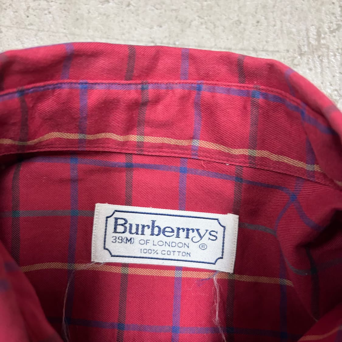 버버리 체크 셔츠[2848] 상품이미지6